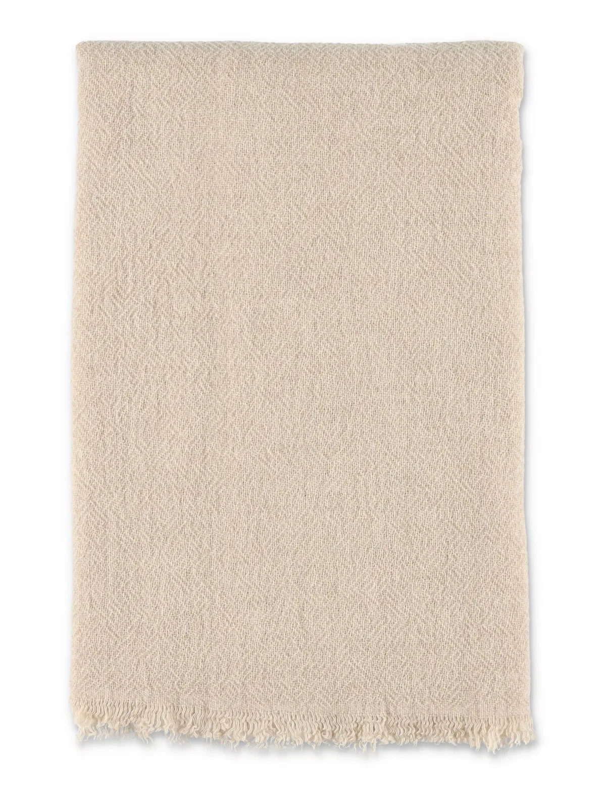Solnak Lightweight Wool Scarf The Frankie Shop - Sand