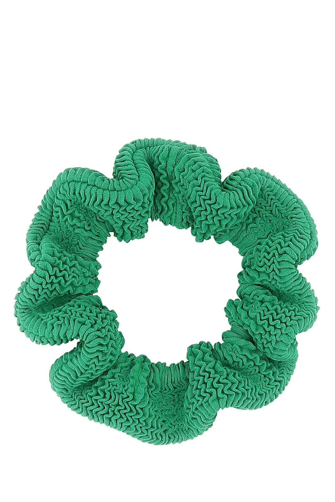 Grass Green Fabric Scrunchie