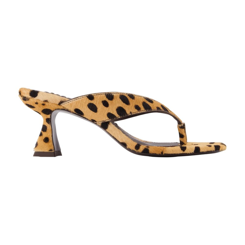 Abi Sandals -  - Leather - Brown