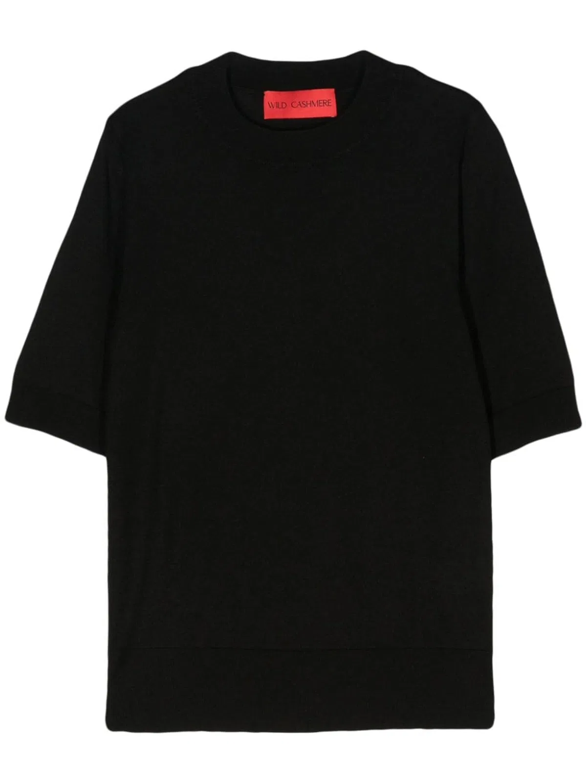 Silk And Cashmere Blend Half-Sleeve Sweater