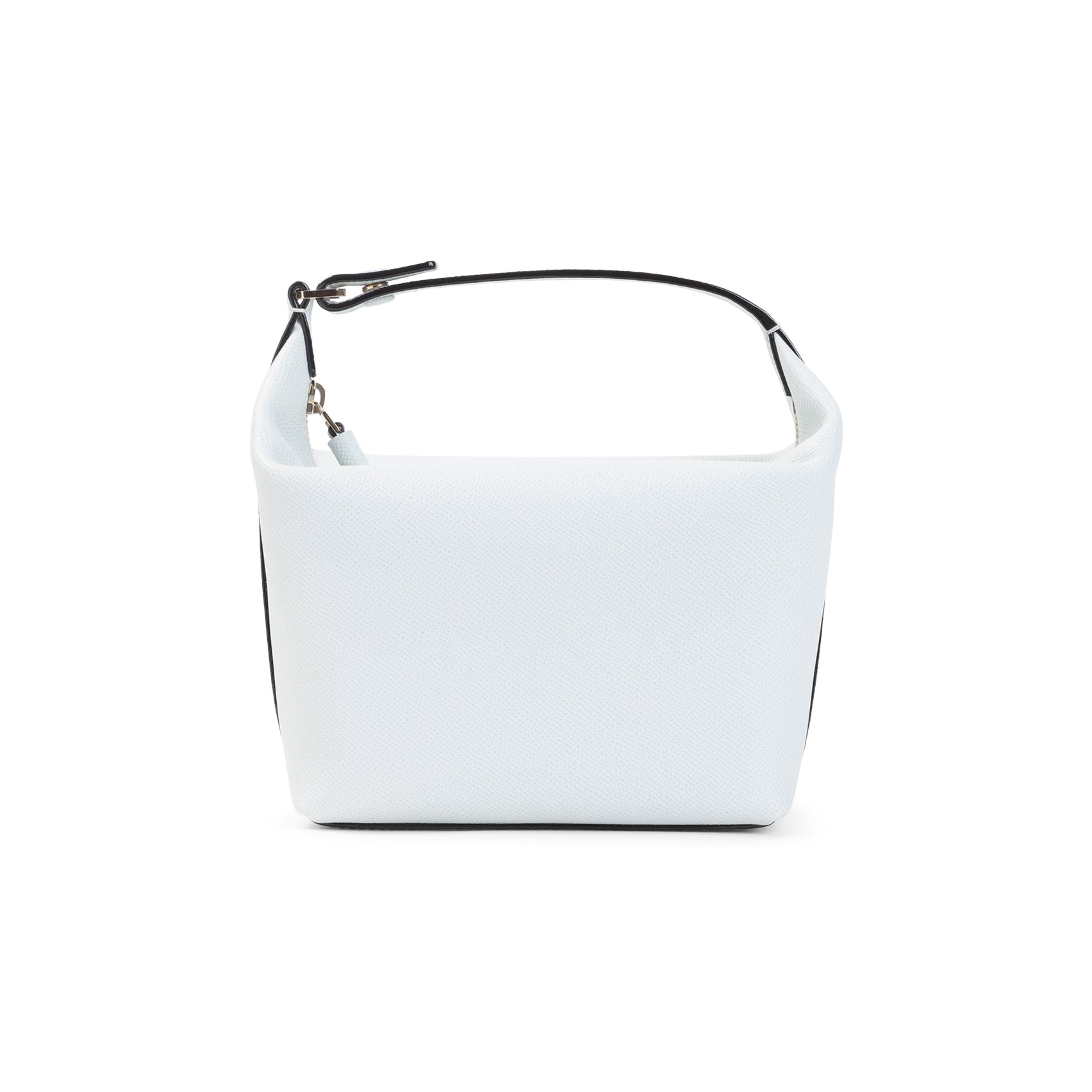 Ice Calf Leather Mochi Pouch Bag