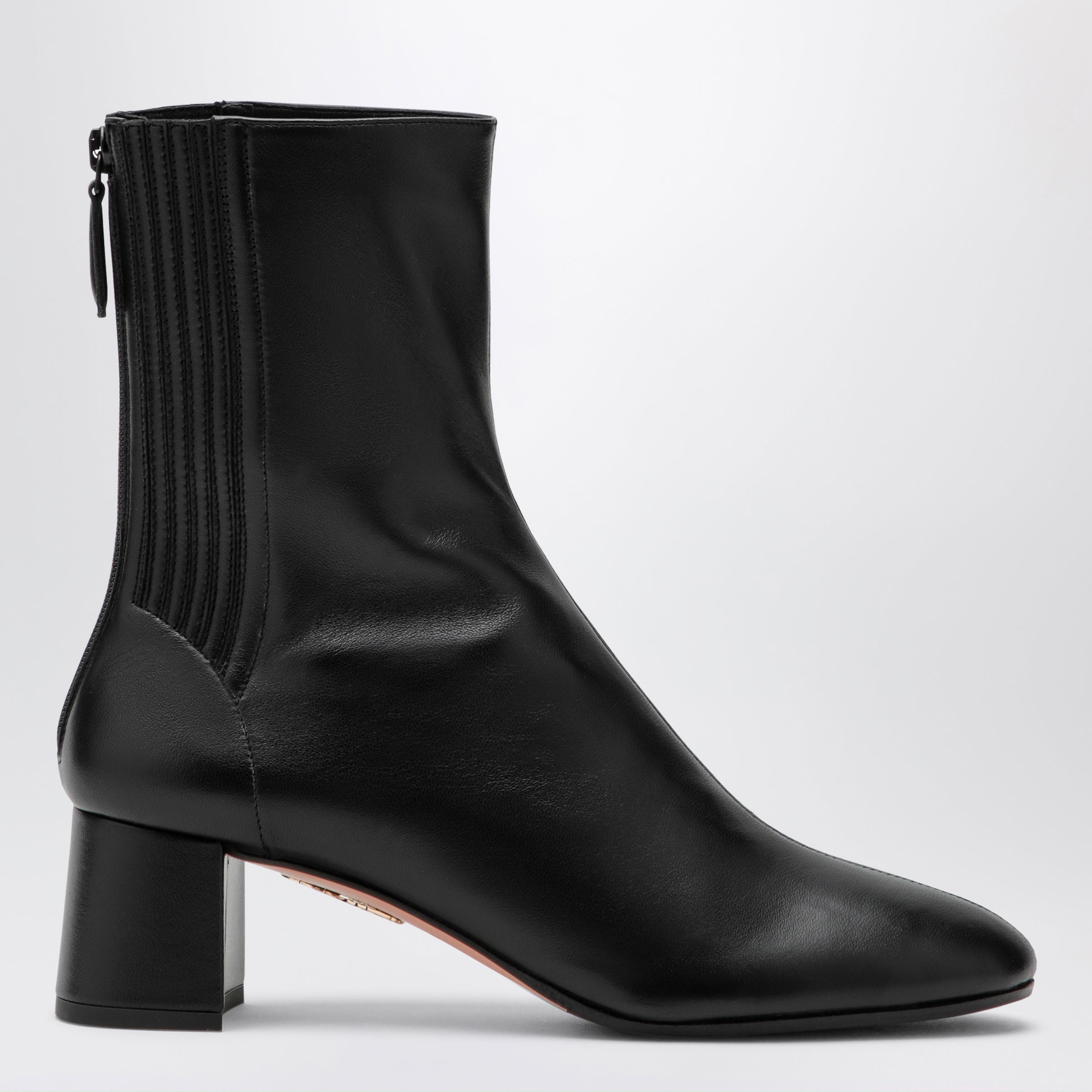 Saint Honoré Bootie Black Nappa Ankle Boots