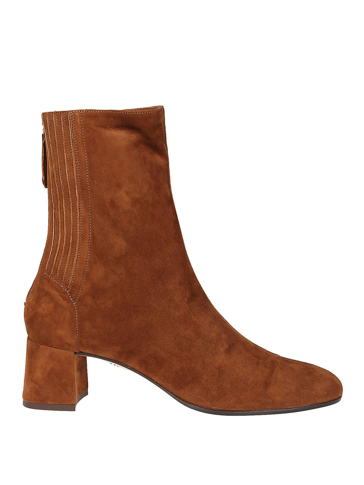 Saint Honoré Bootie 50 In Cinnamon Suede