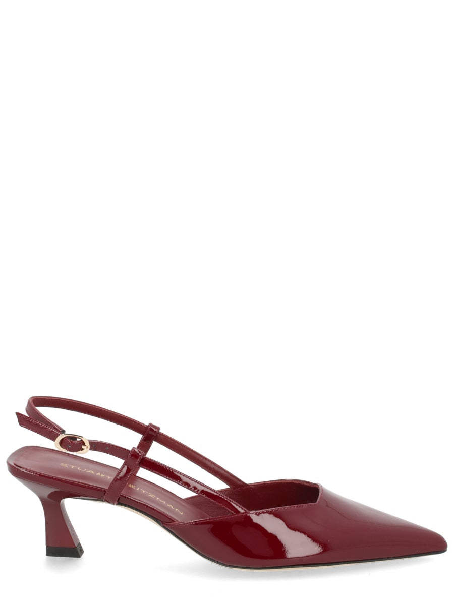 Bordeaux Pu Coated Calf Lthr Cow Lthr Flats