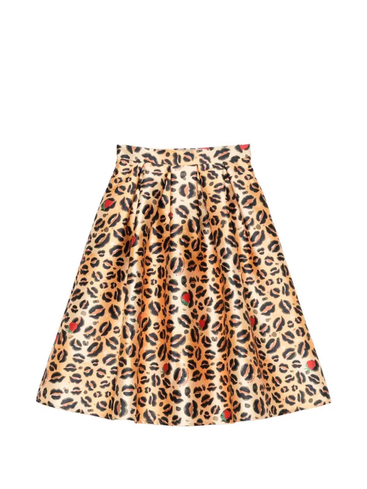 Printed Midi Skirt