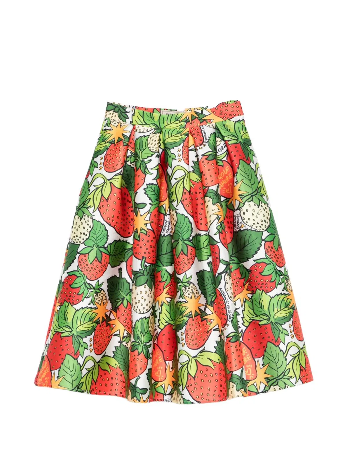 Printed Midi Skirt
