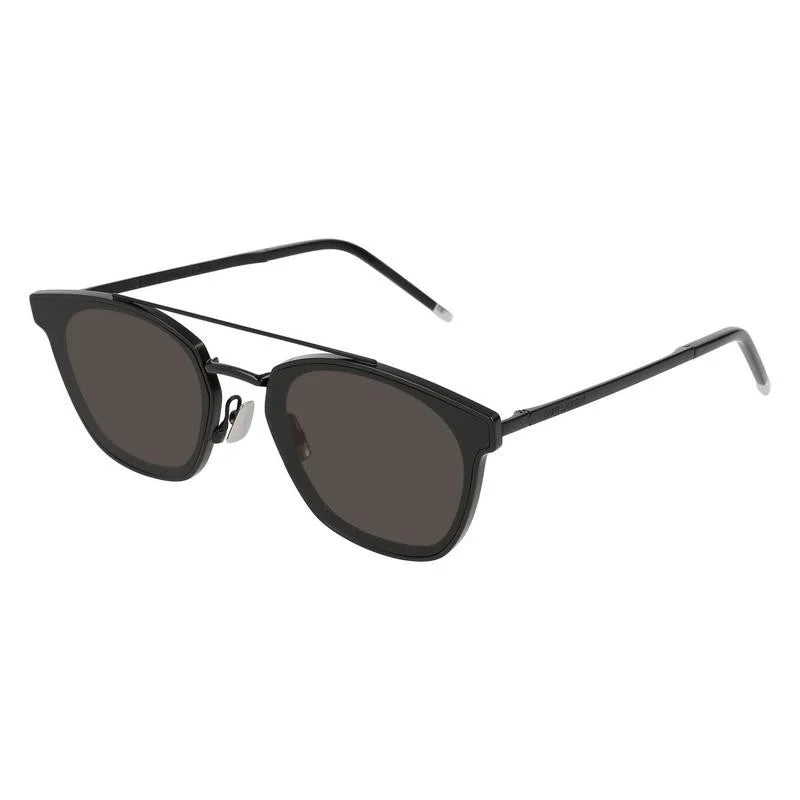 Sunglasses  Sl 28 Metal 001 Black Black Grey 61/17/145