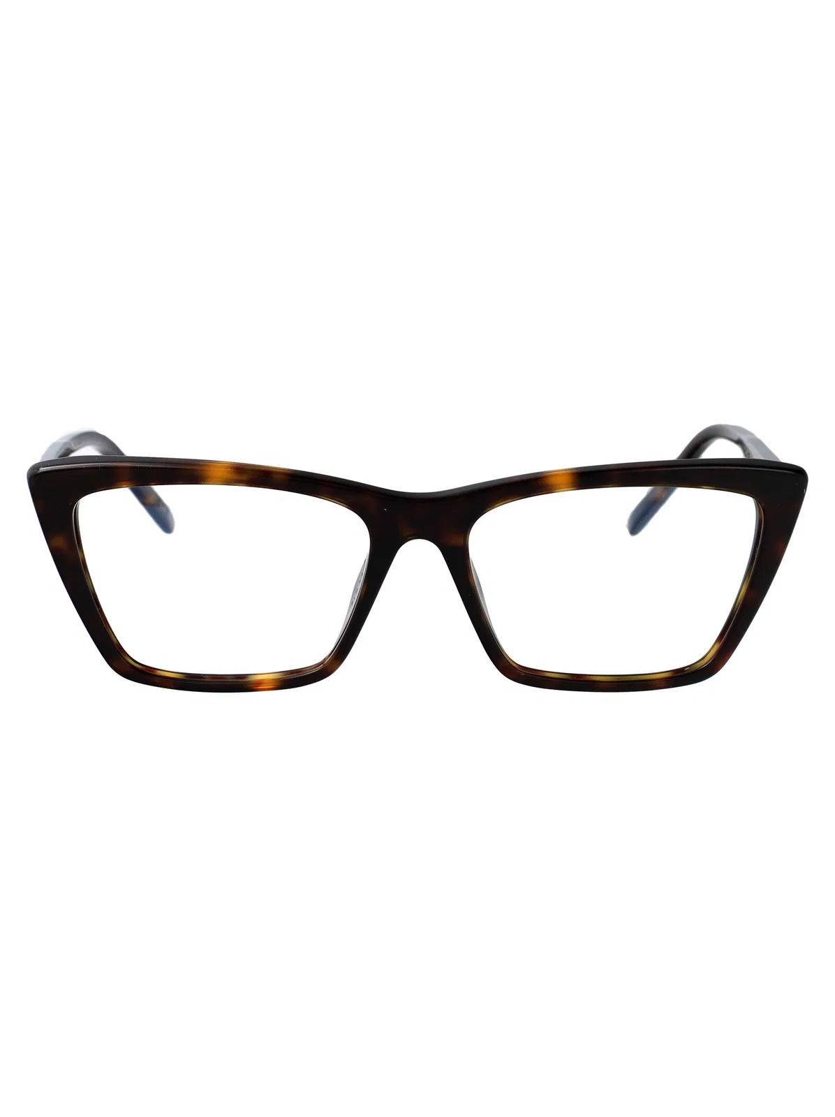Saint Laurent Eyeglasses Sl 737 Mica Thin Opt 002 Havana Havana Transpa 54/16/145 In Brown