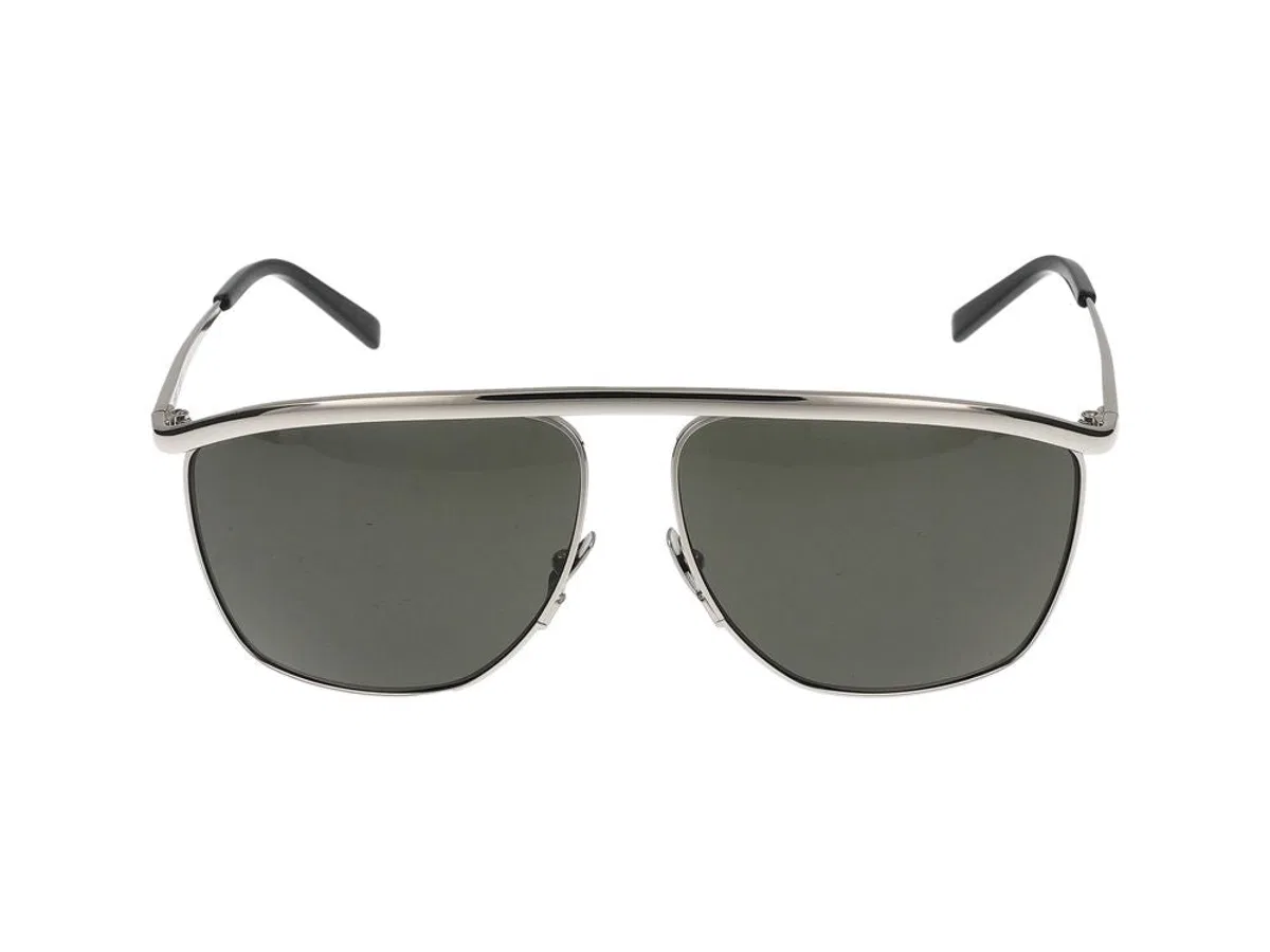 Saint Laurent Sunglasses  Sl 820 Victoire 001 Silver Silver Grey 61/13/135