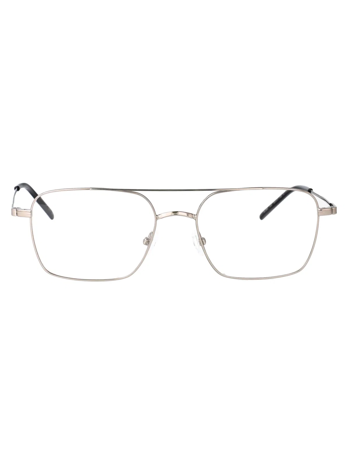 Saint Laurent Silver-silver-transparent Metal Glasses