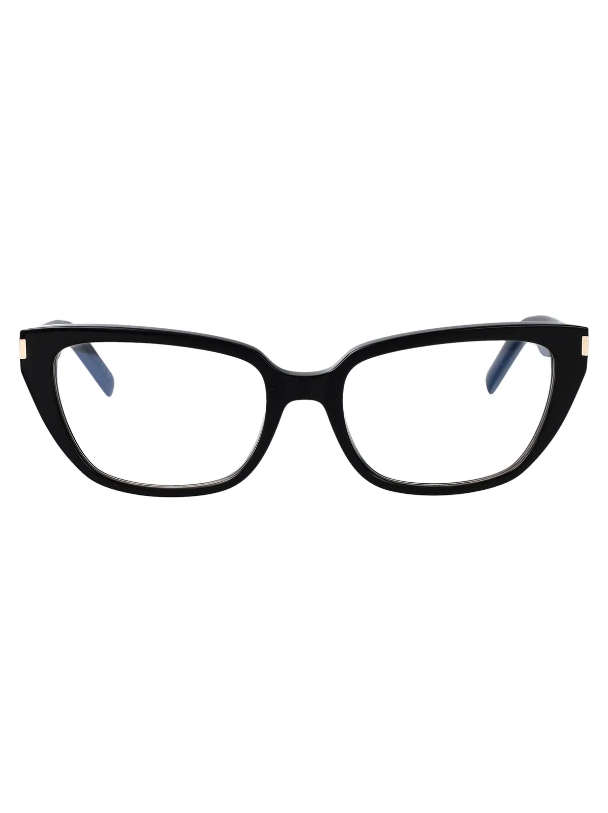 Saint Laurent Black-black-transparent Acetate Glasses