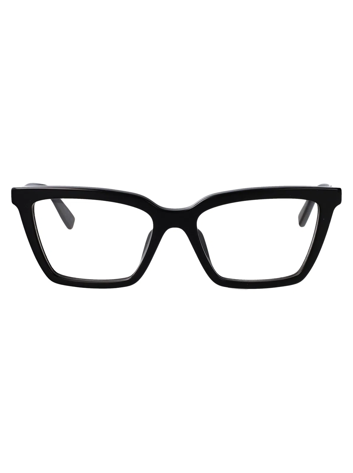 Saint Laurent Black-black-transparent Acetate Glasses