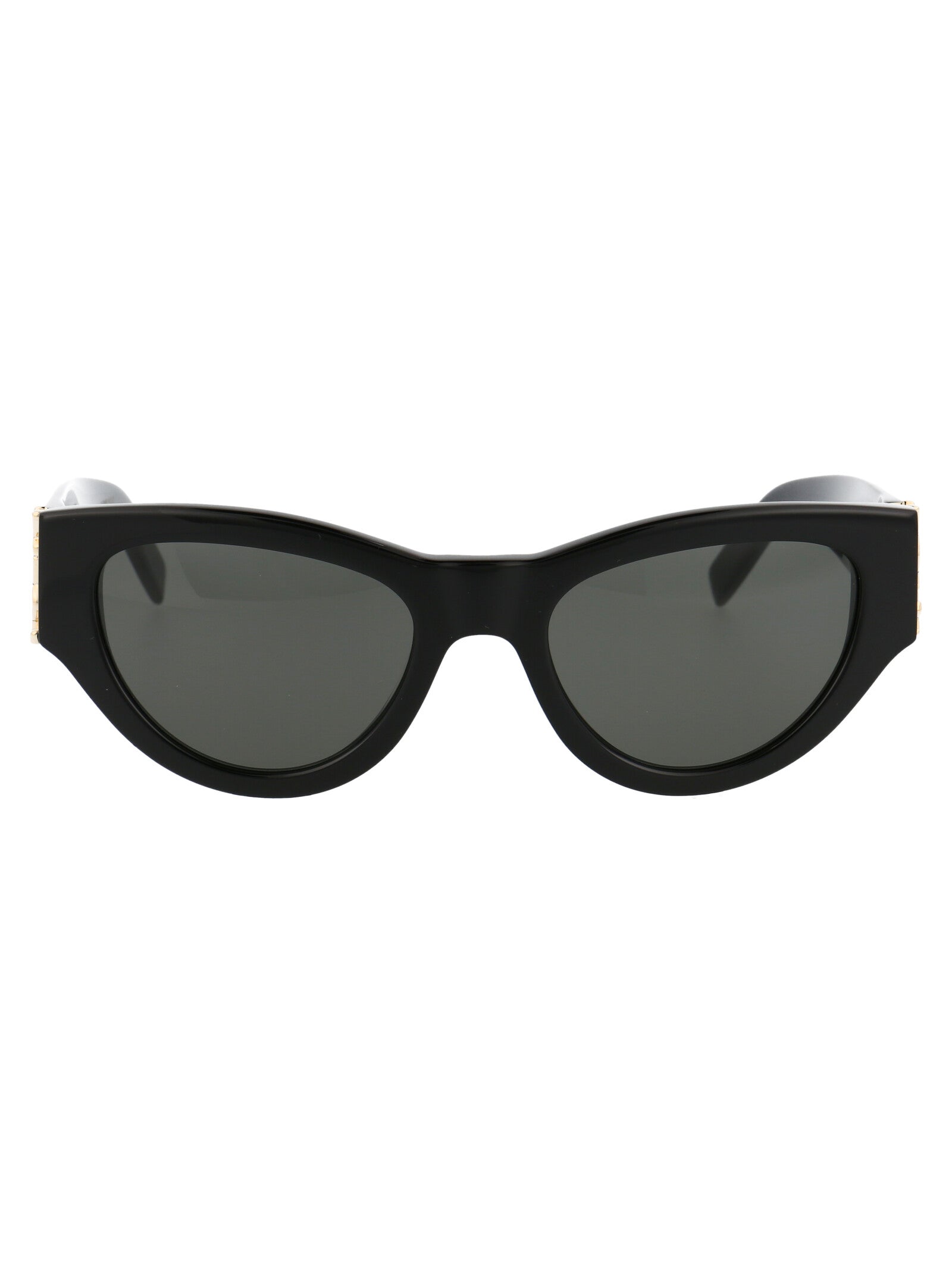 Black-Black-Grey Acetate Sunglasses