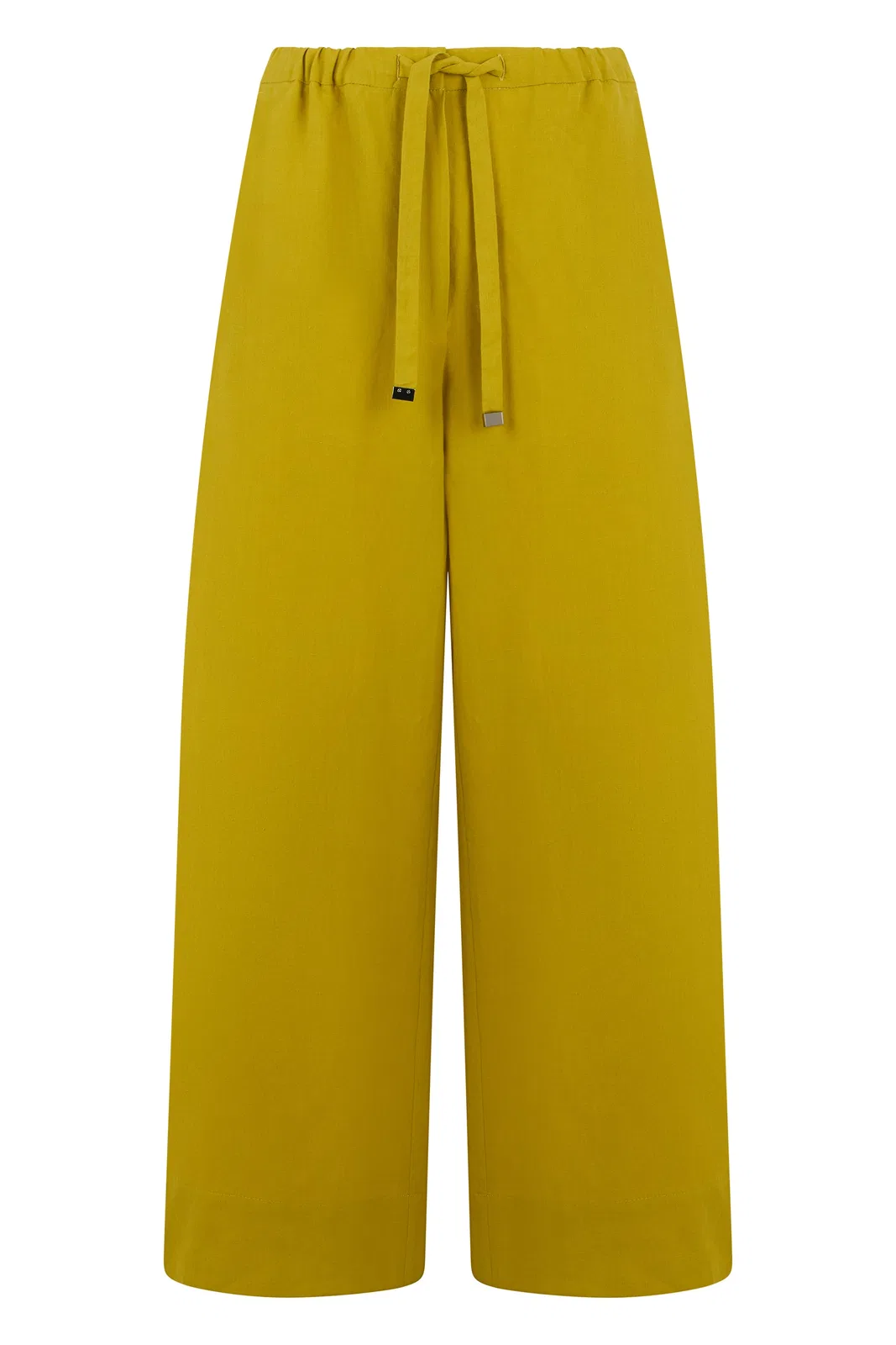 Red Wing Shoes S Max Mara Loose Linen Pants In Ocher
