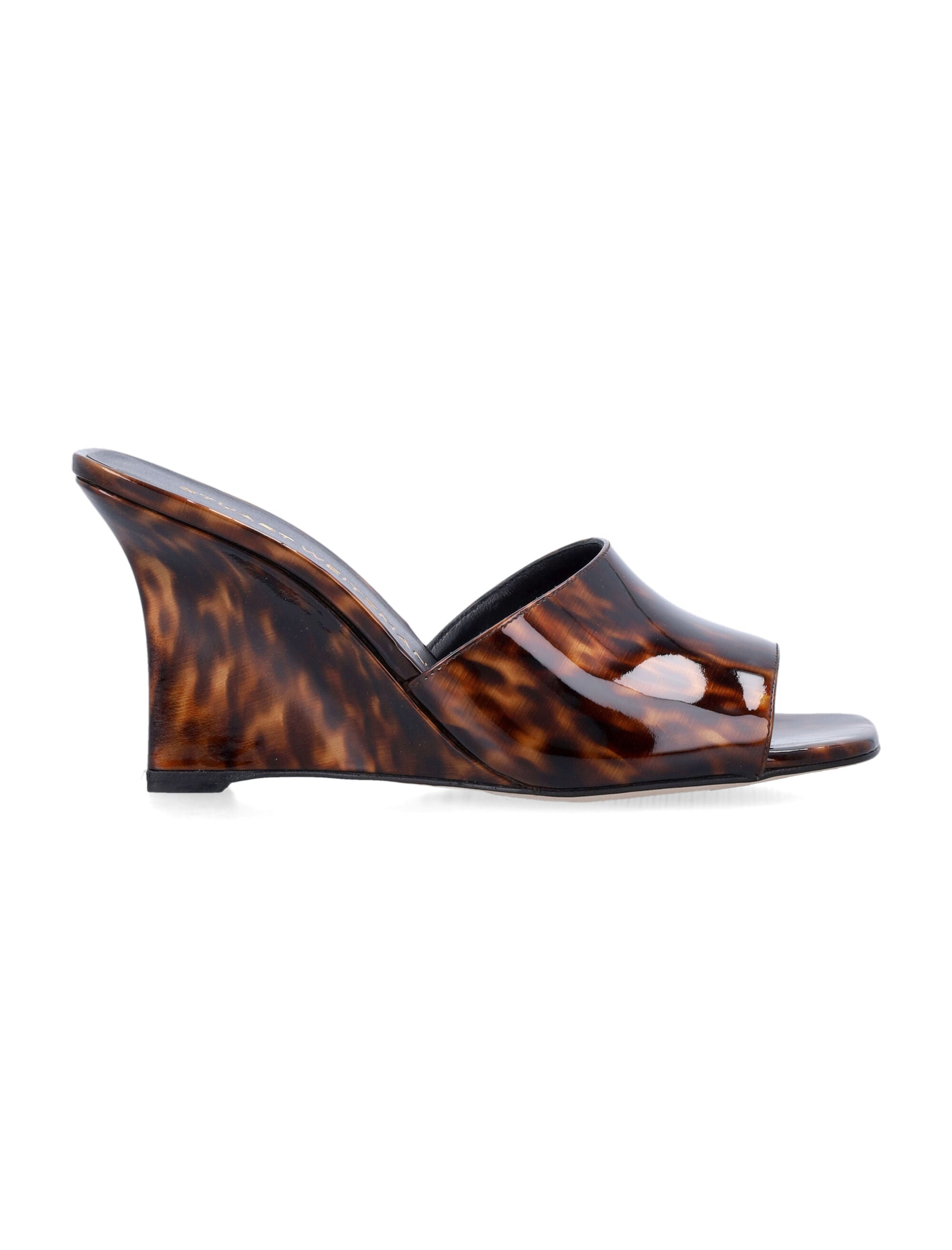 Tortoiseshell Vinnie Wedge Mule