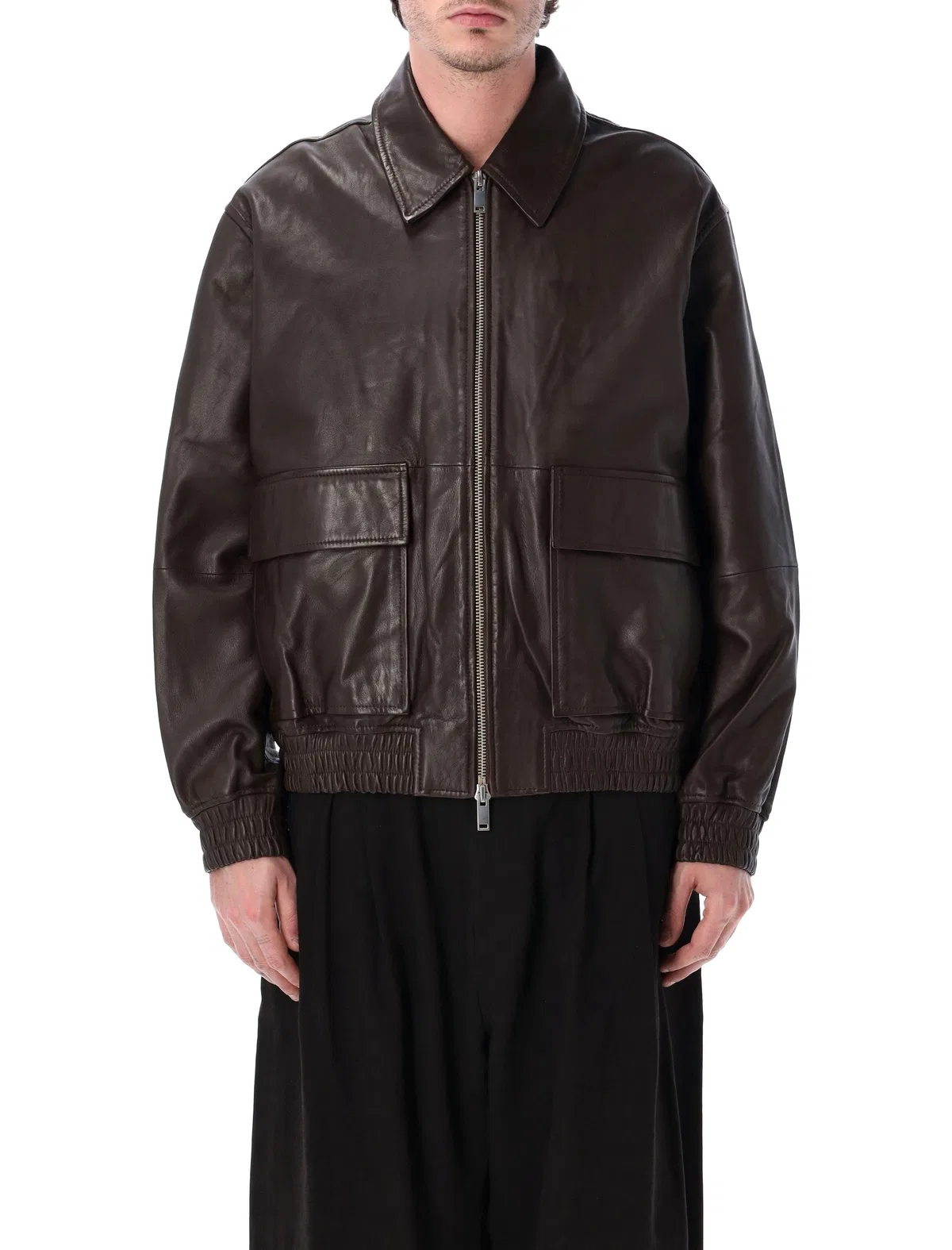 Piston Lamb Leather Jacket