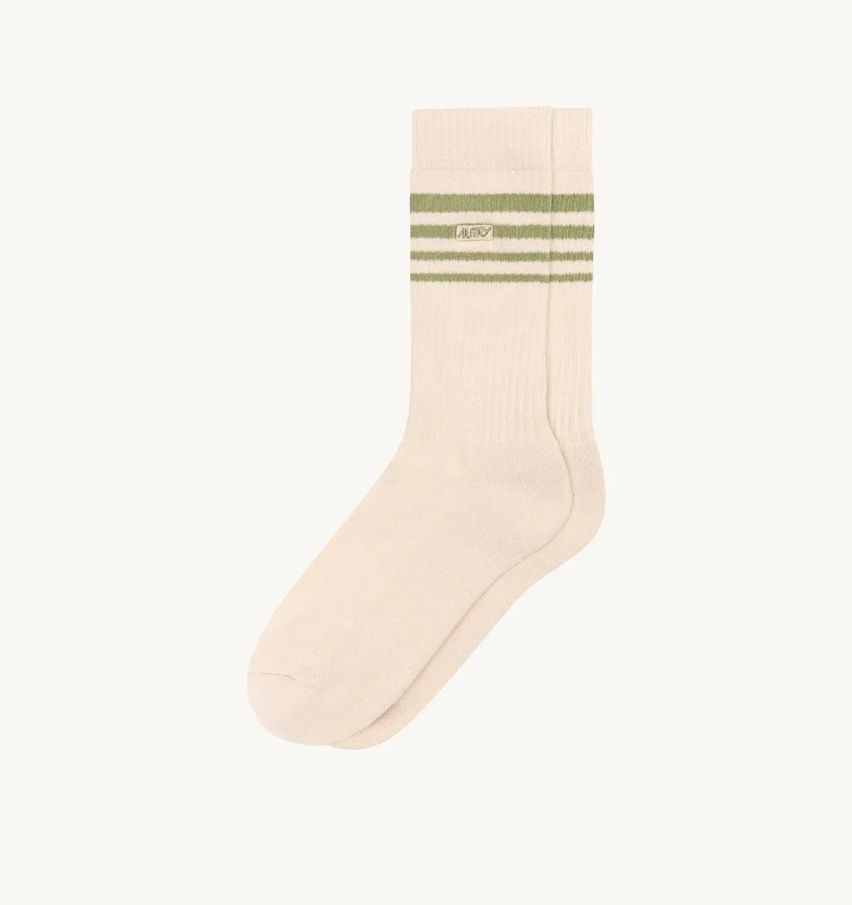 Striped Cotton Blend Socks