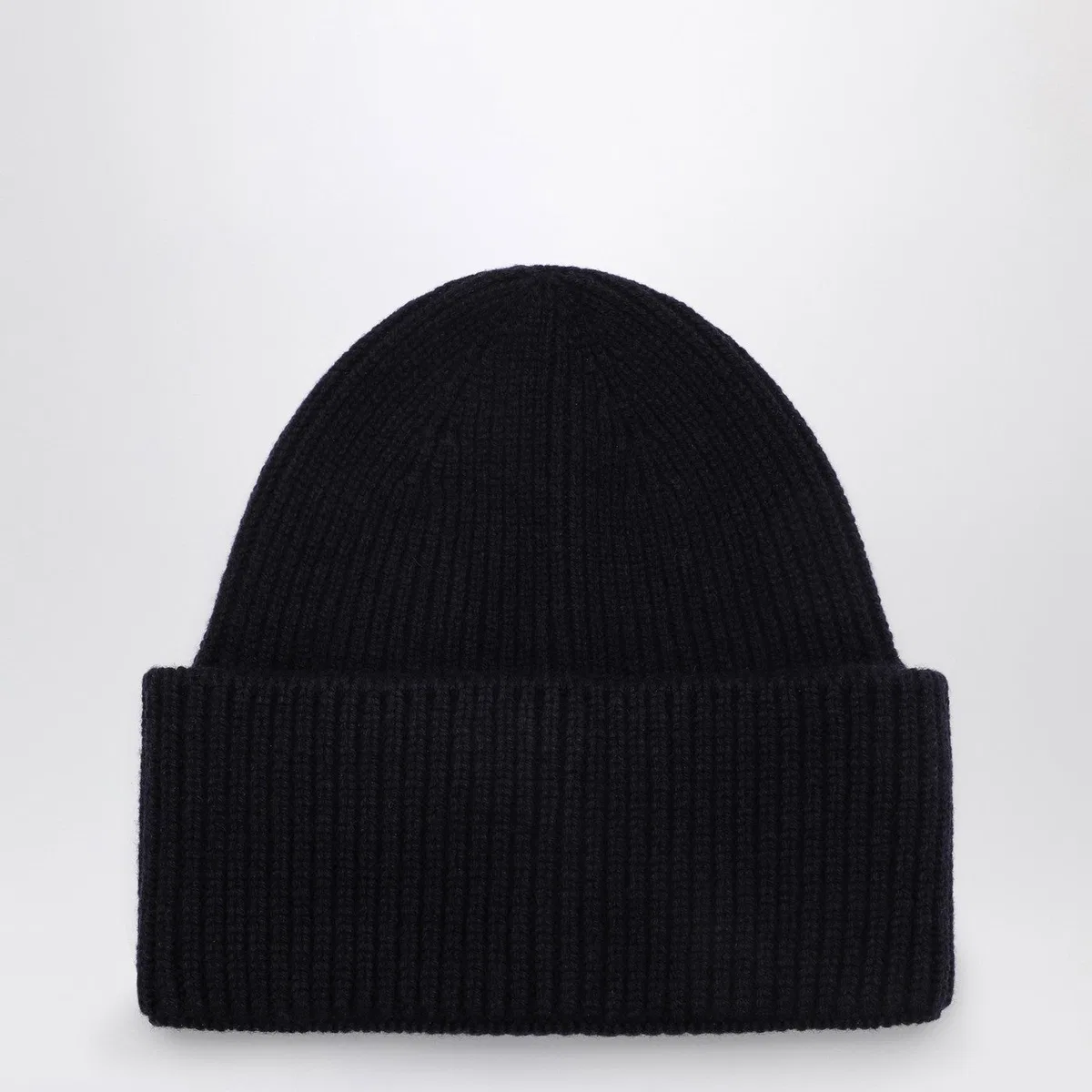 Blue Navy Cashmere Blend Beanie