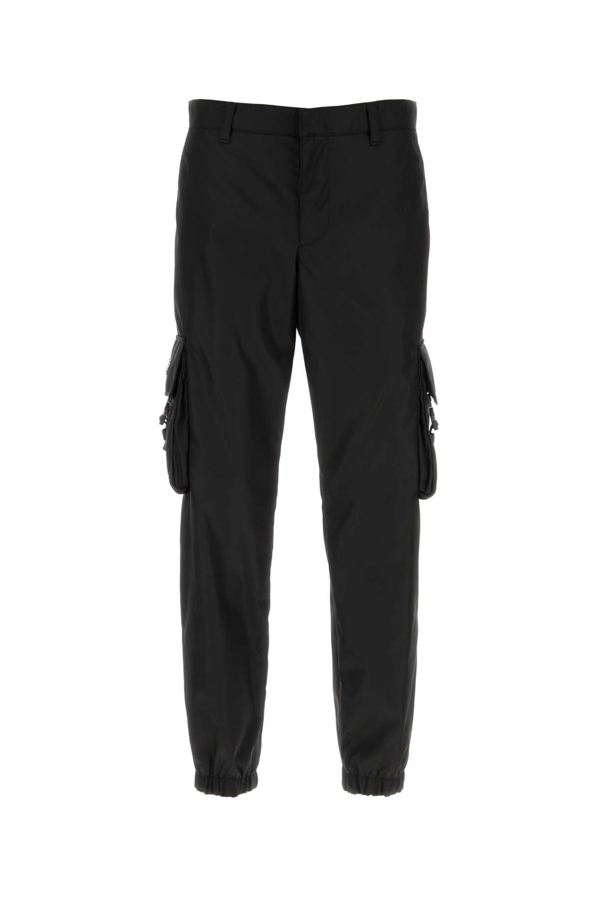 Black Re-Nylon Cargo Pant