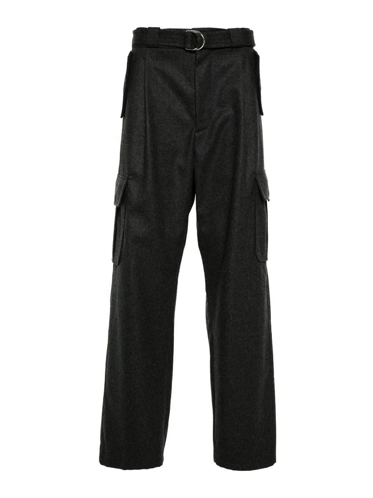 Prada Men Nylon Insert Cargo Joggers In Black