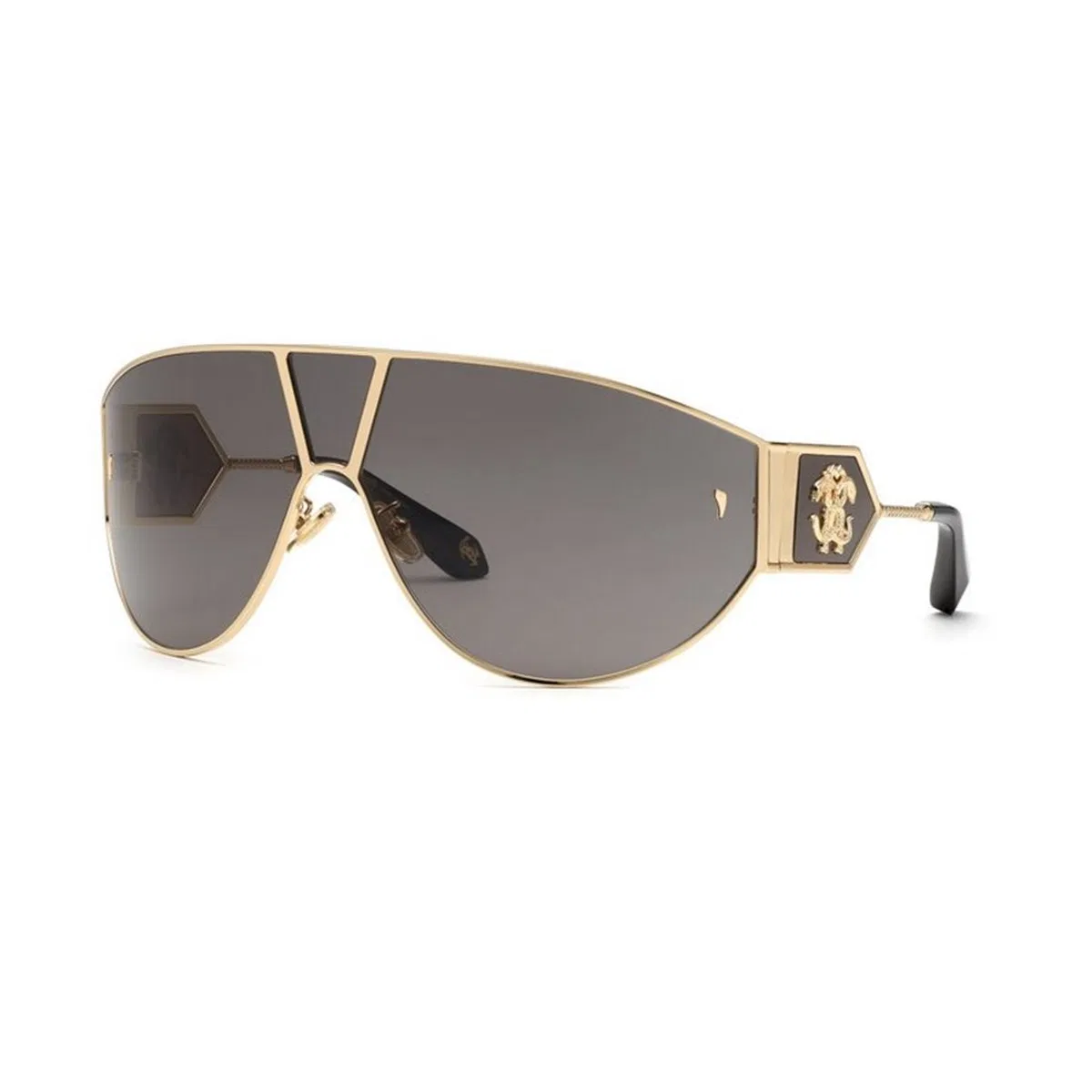 Oro Rose' Lucido Totale Metal Sunglasses