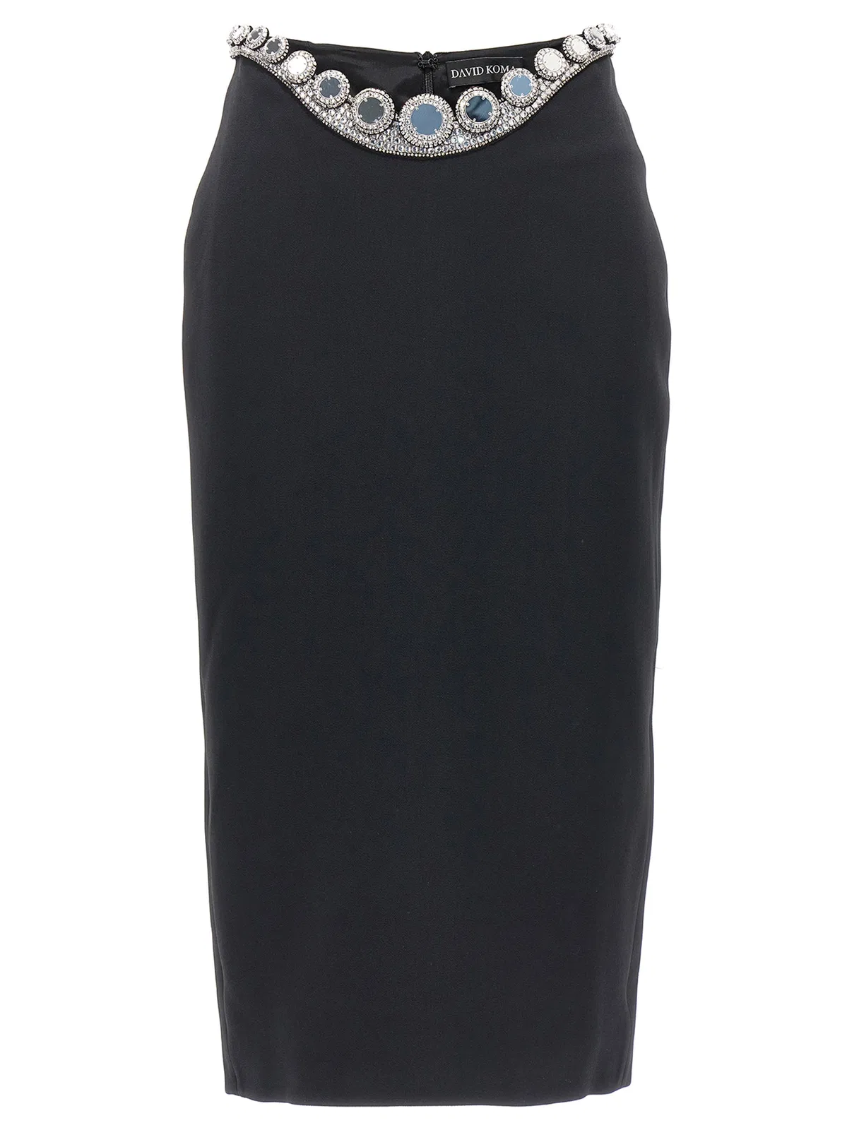 'Puffer Circle Embroidery' Skirt