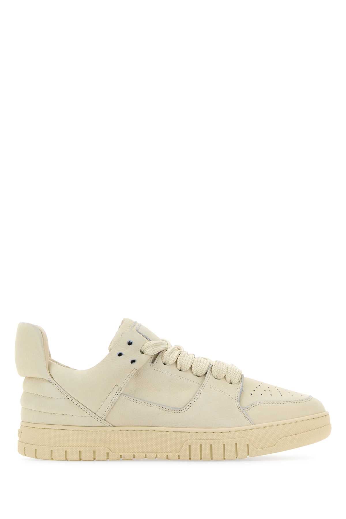 Ivory Leather Sneakers