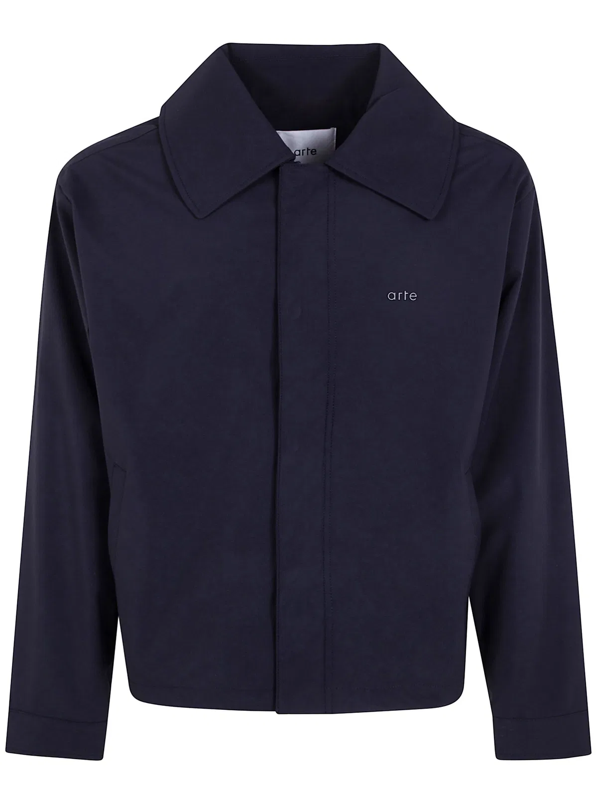 Big Collar Nylon Jacket
