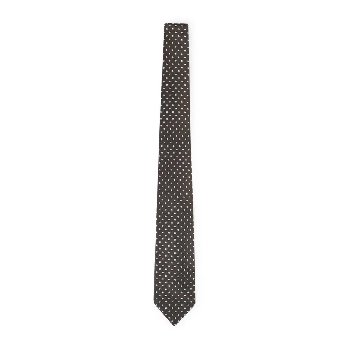 Brown Silk Tie