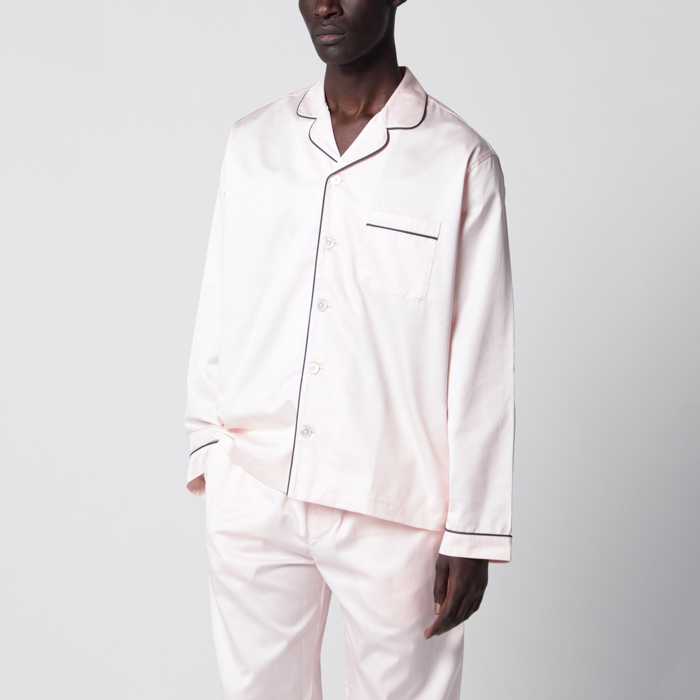 Light Pink Pajama Shirt