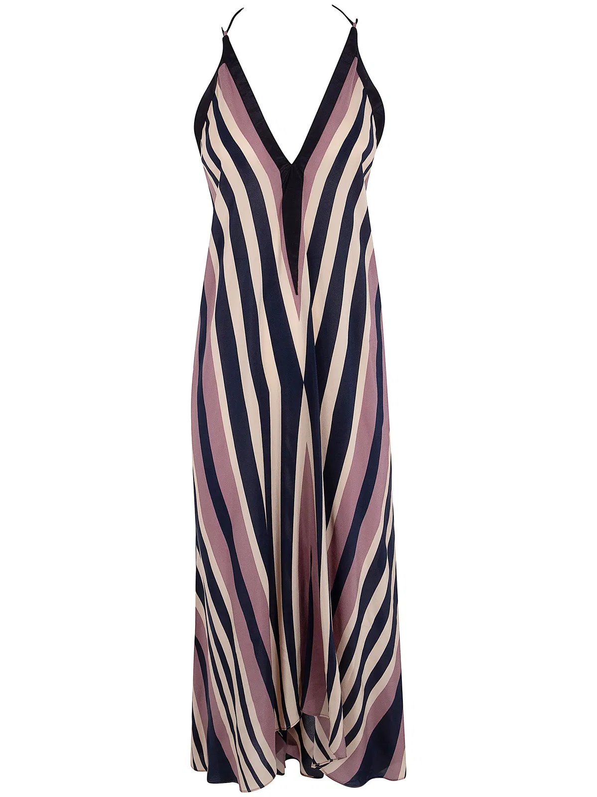 "Sunset" Deep Neck Dress