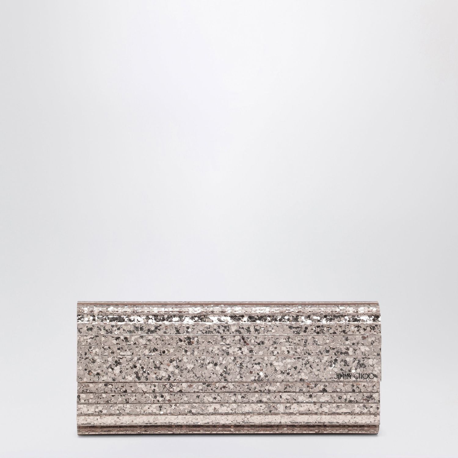 Pink Sweetie Glitter Fabric Clutch