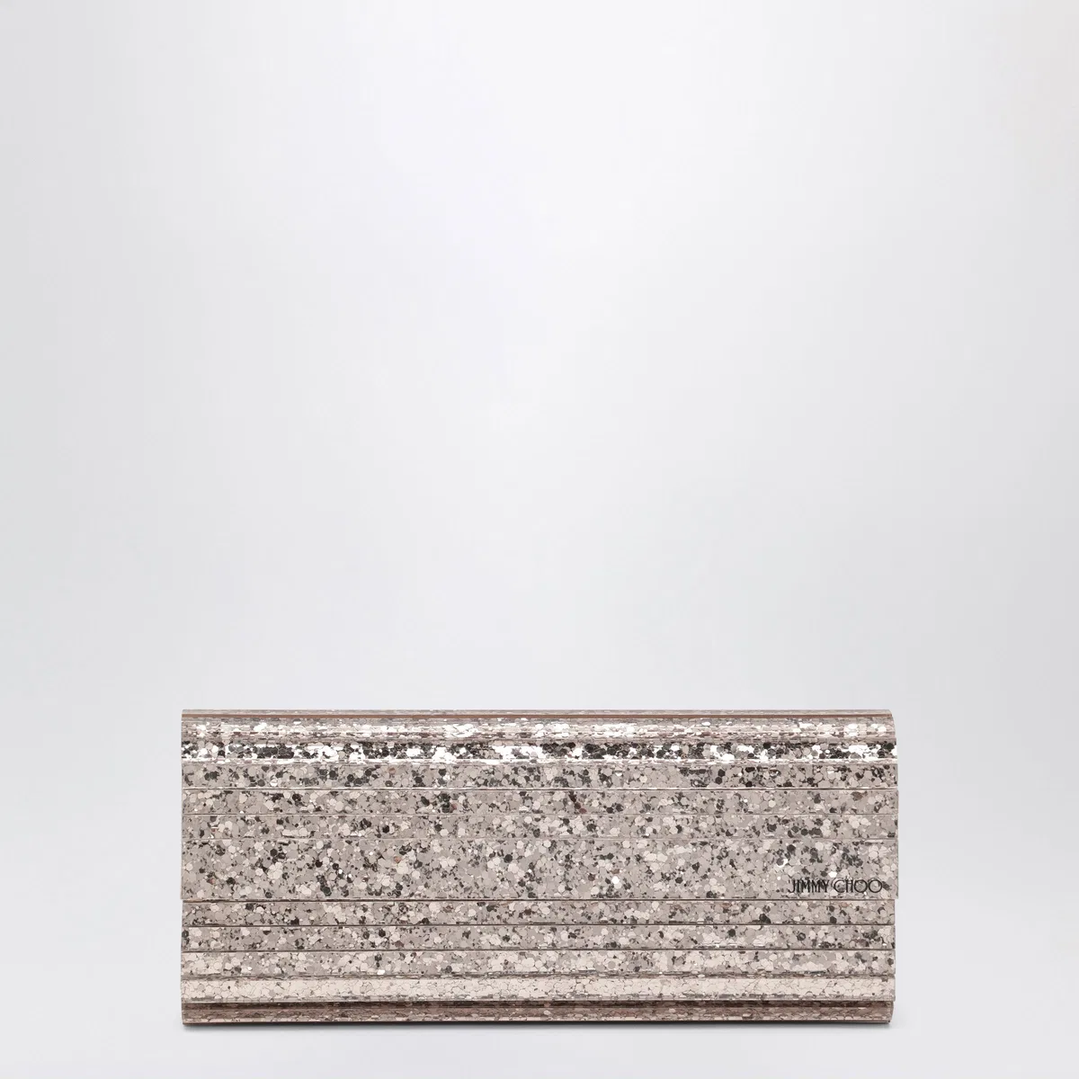 Pink Sweetie Glitter Fabric Clutch