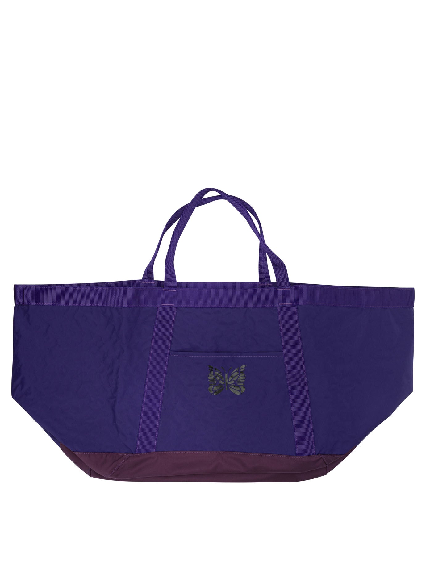 Tool Tote Purple Nylon Large Shoulder Bag