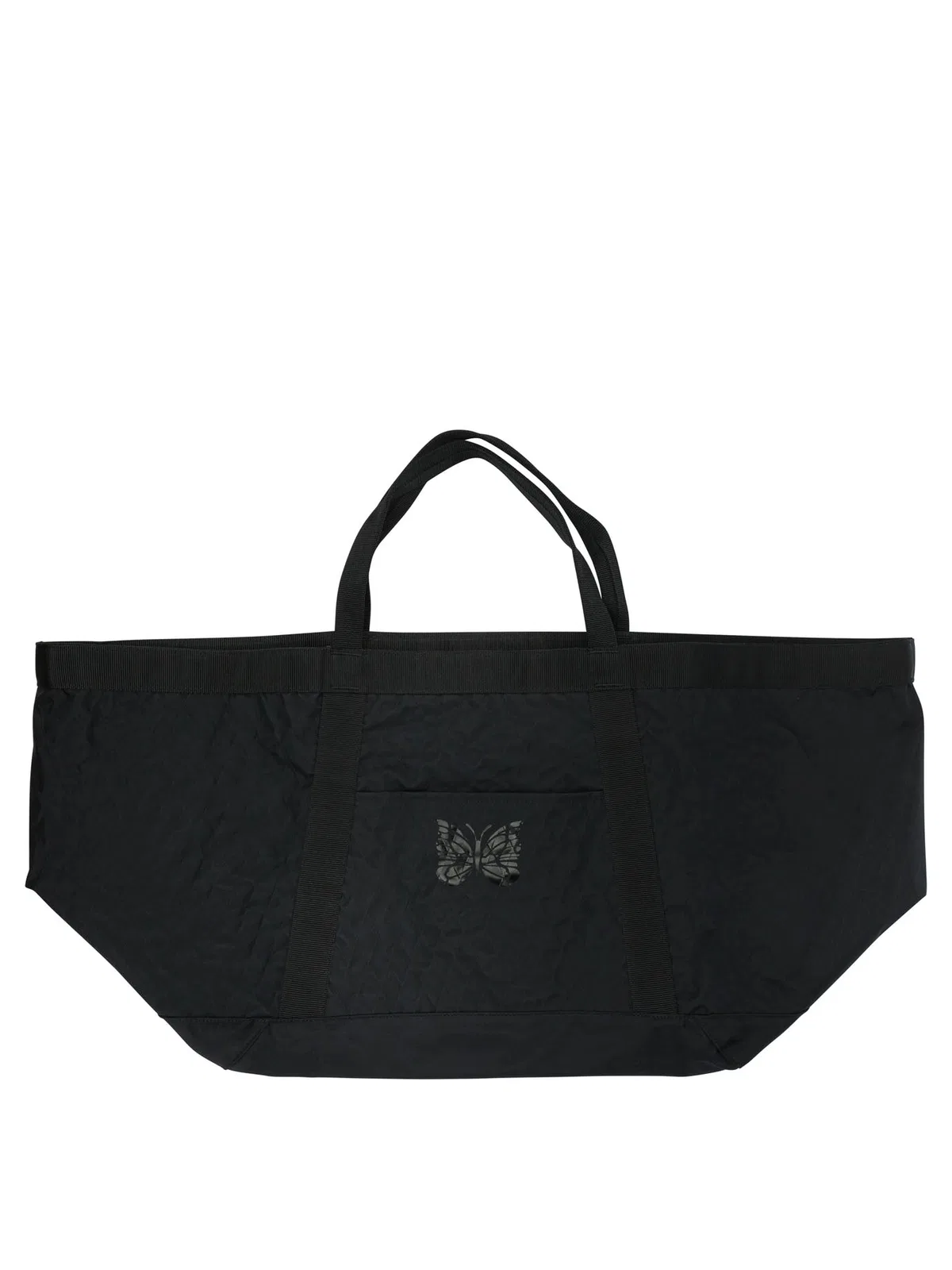 Tool Tote Black Nylon Large Shoulder Bag