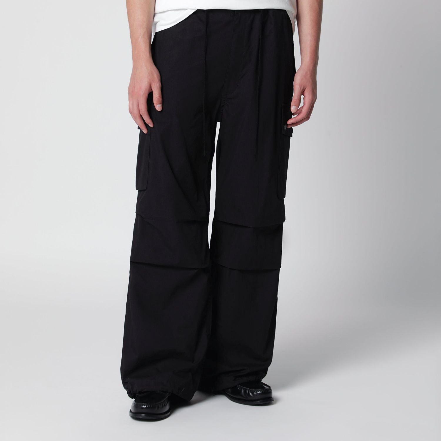Field Cargo Pants In Cottonnylon Oxford Black