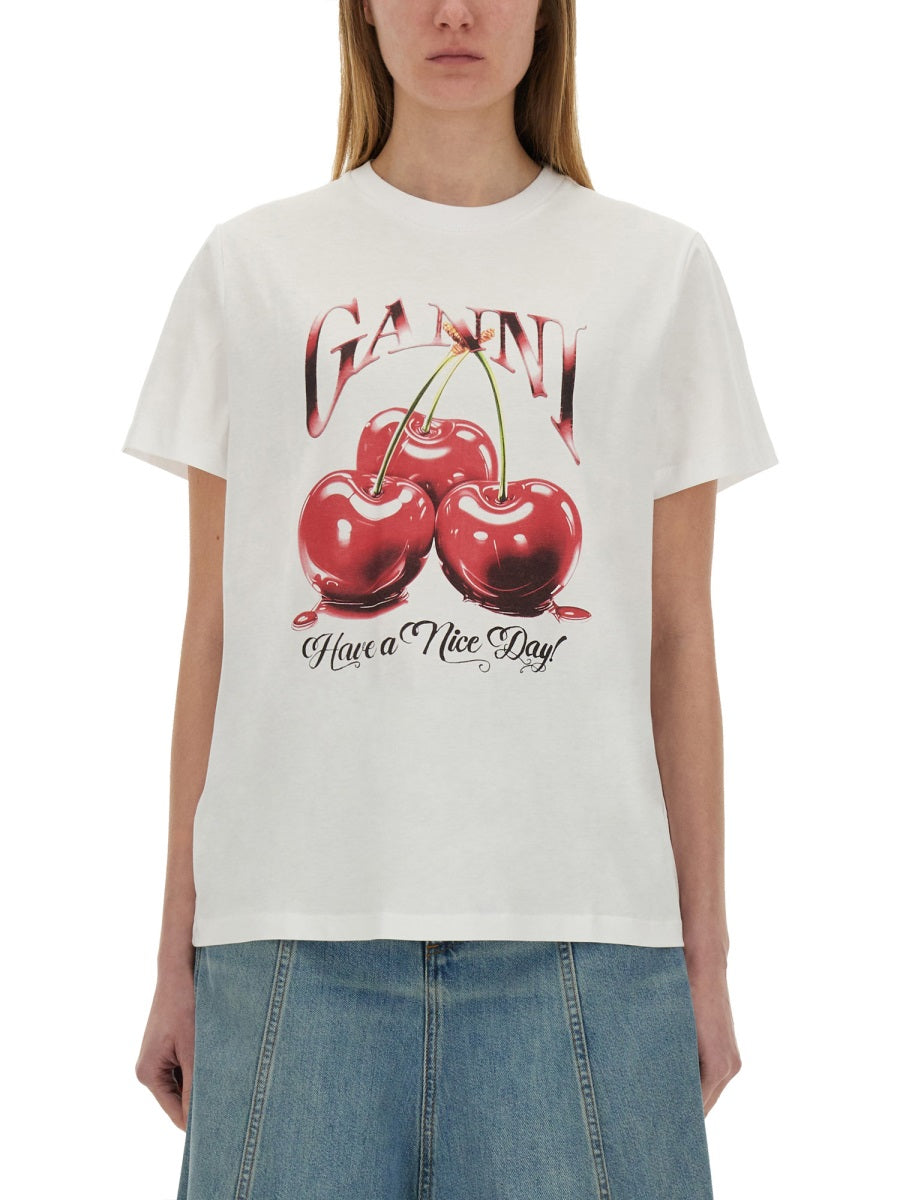 Printed Cotton T-Shirt