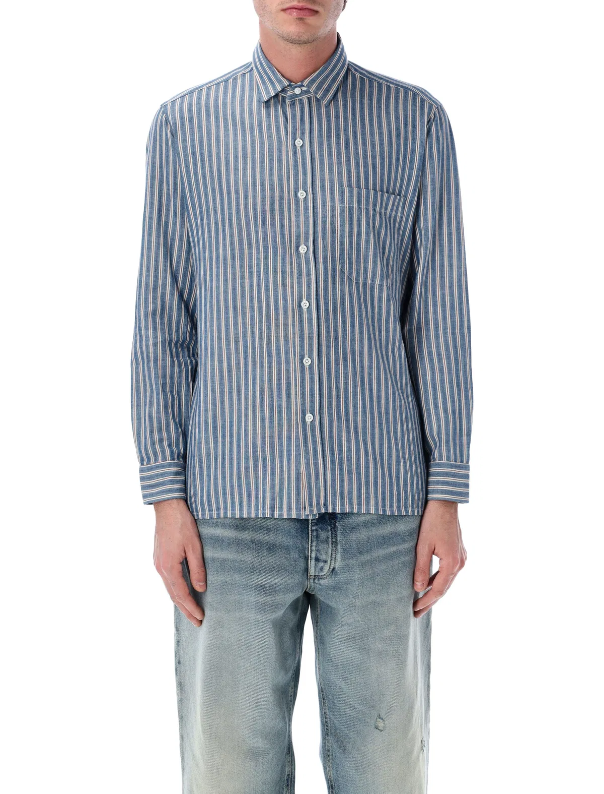 Tahiti Cotton Stripe Shirt