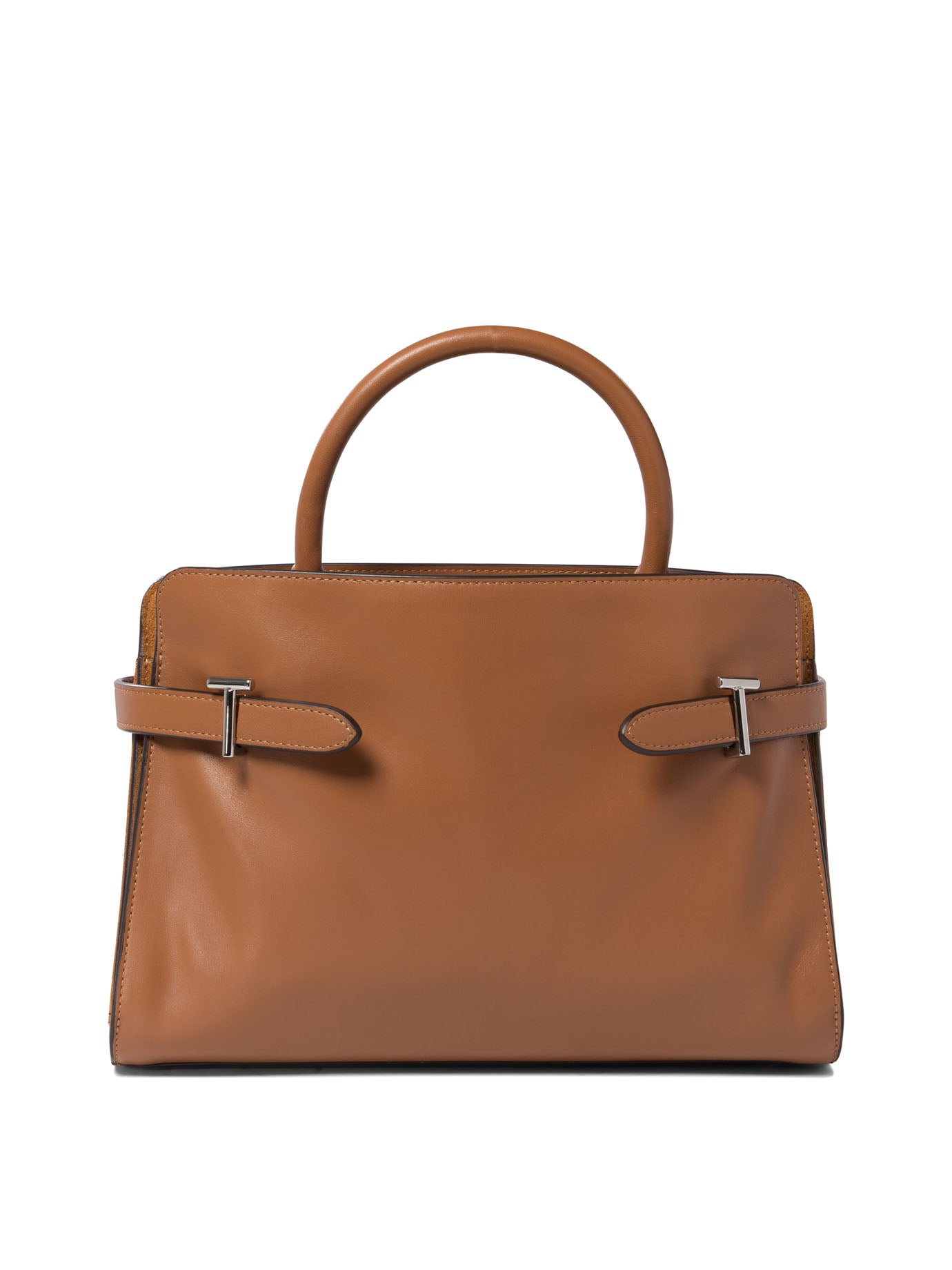 Brown Calf Leather Handbag