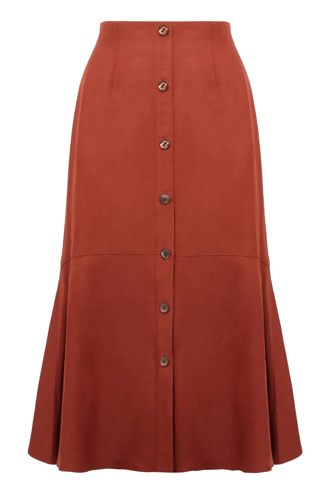 A-Line Midi Skirt