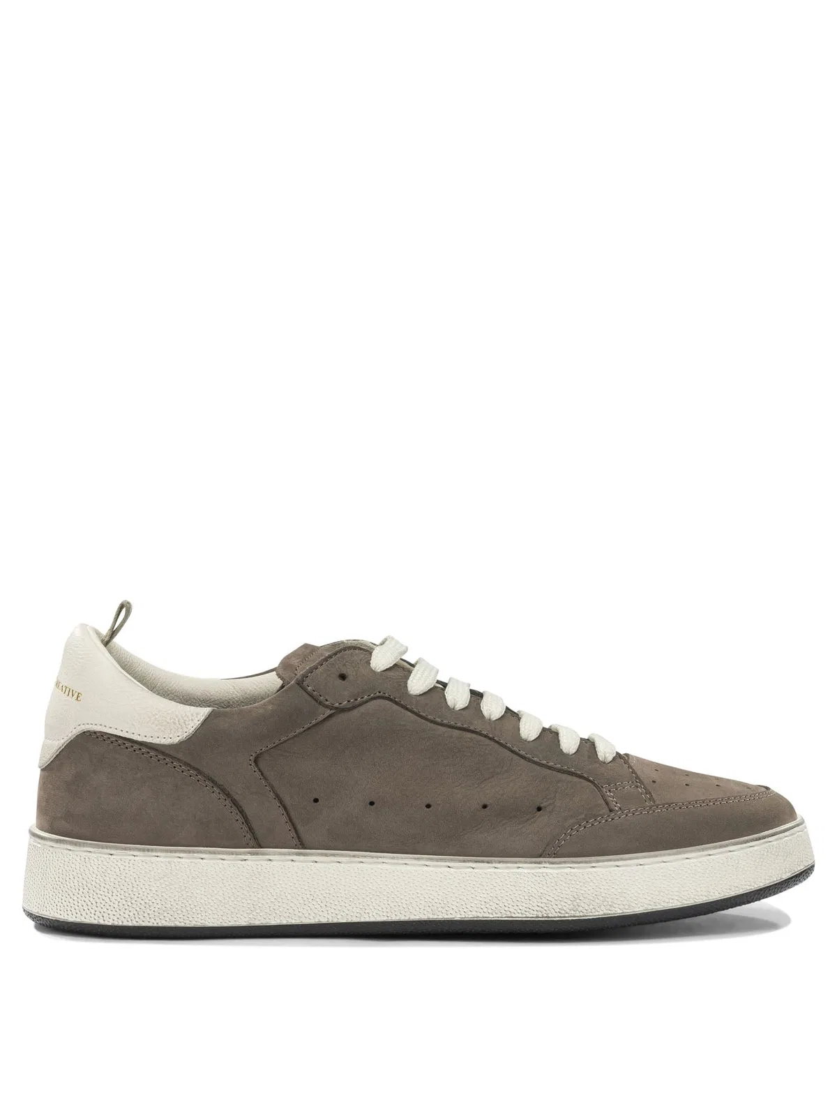 Brown Suede Leather Rubber Sneakers
