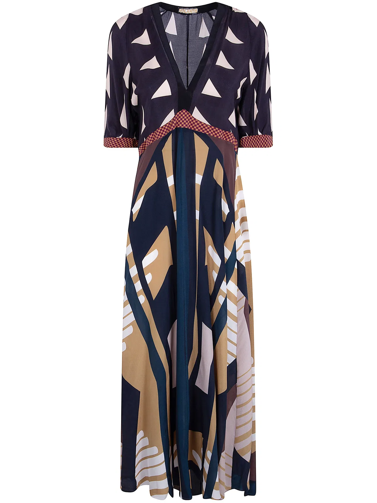 "The One" Short Sleeves Evening Dress