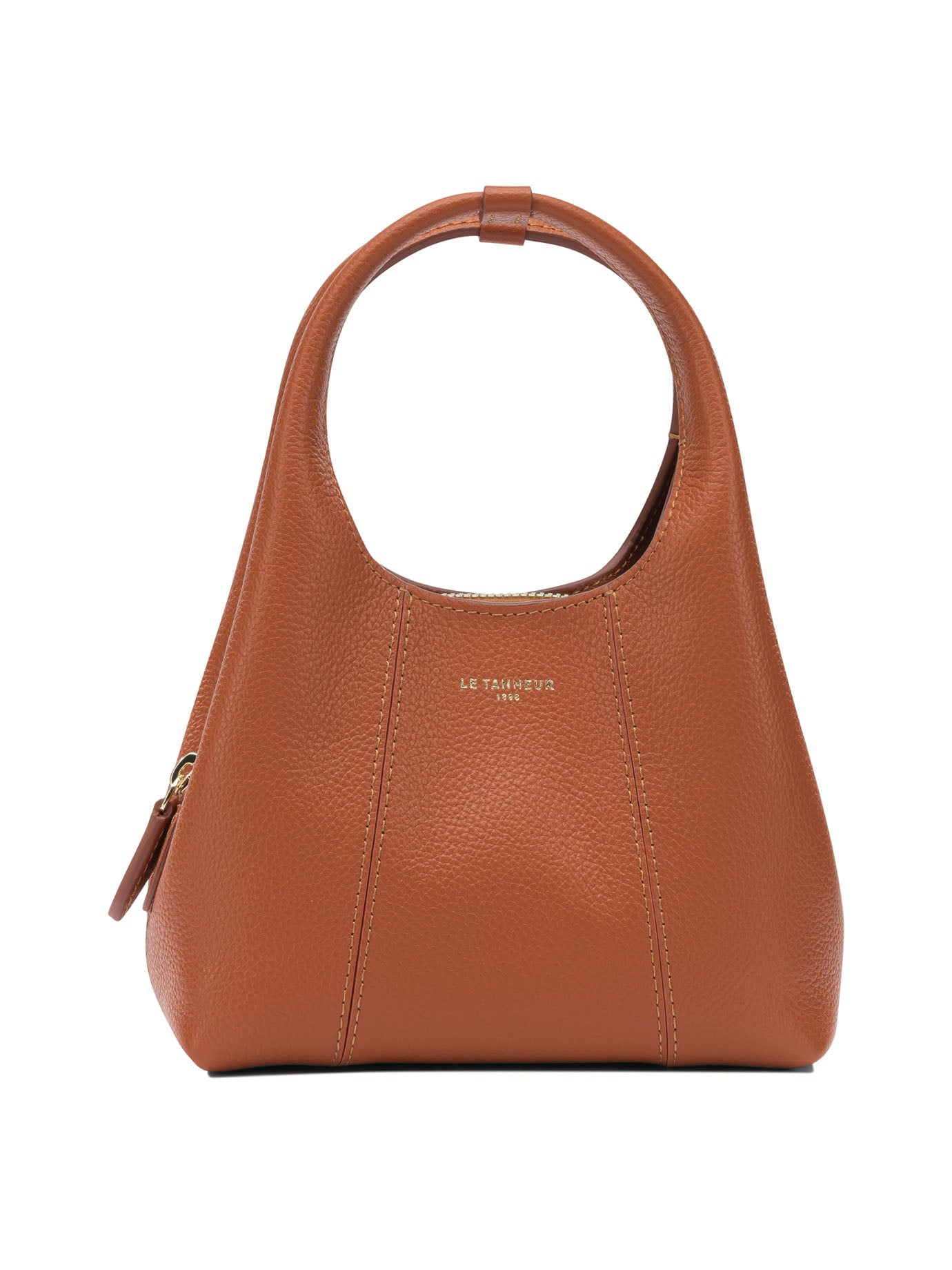 Orange Leather Handbag