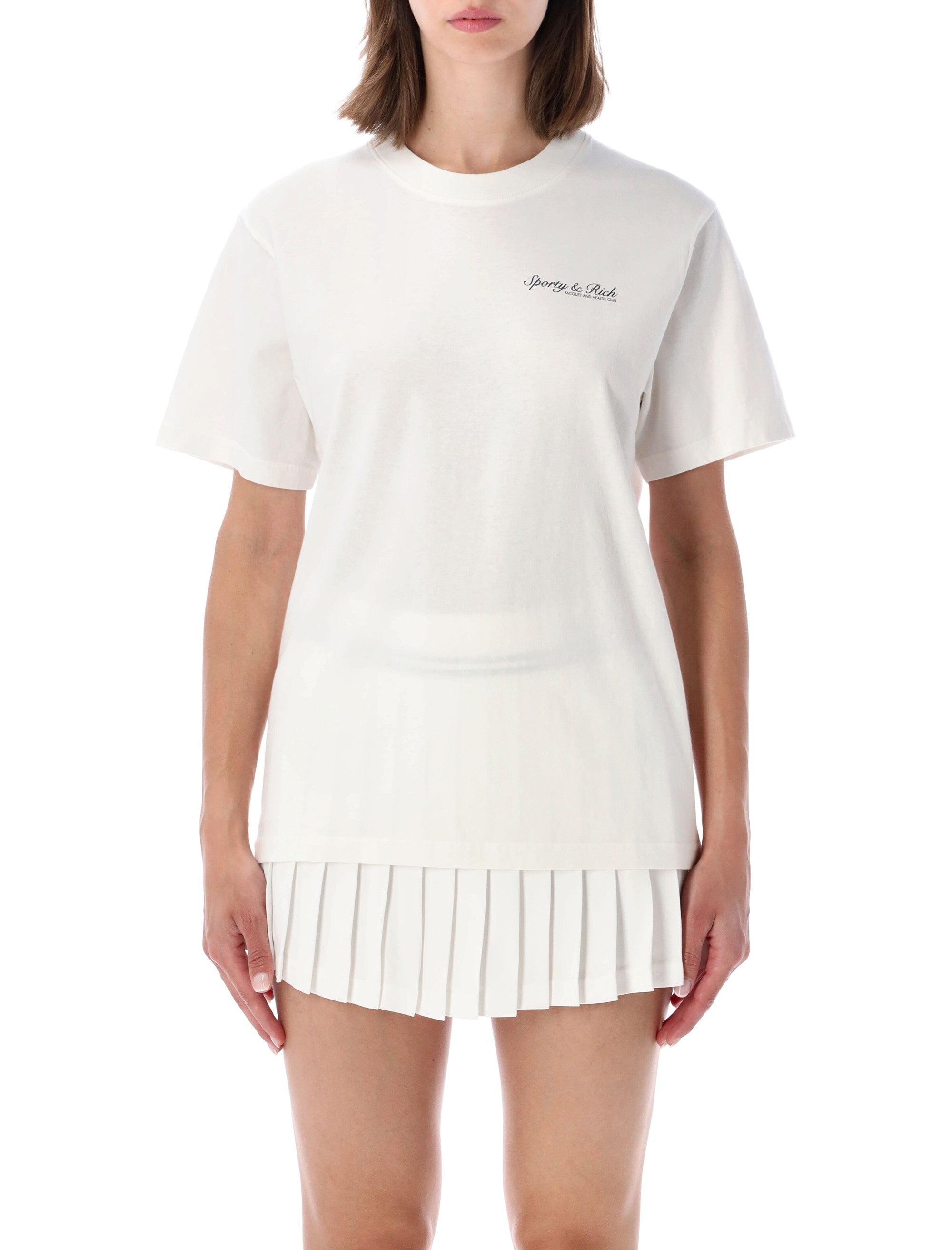 Sporty & Rich Sporty & Rich Syracuse T-Shirt - White