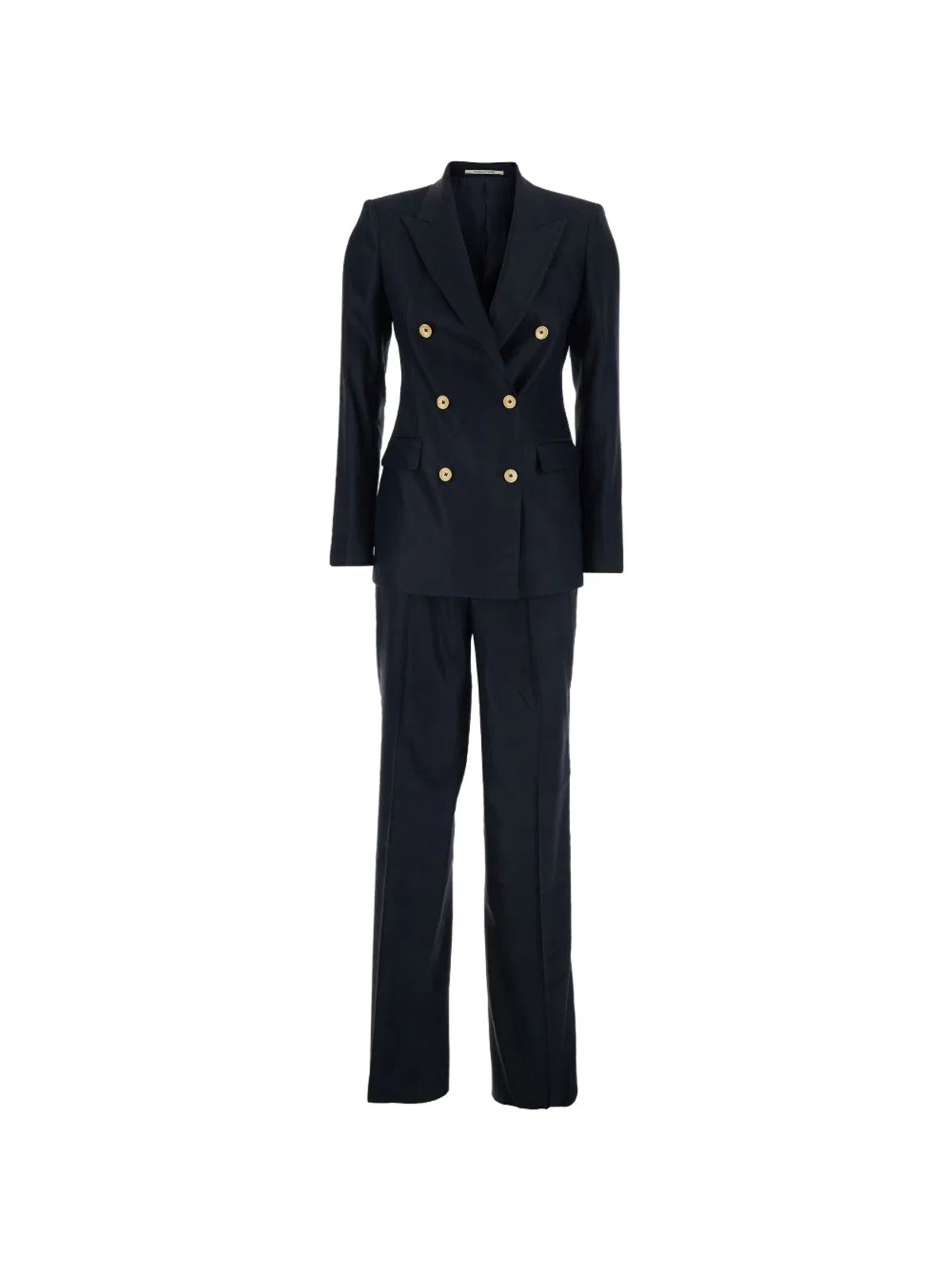 Linen Double-Breasted Suit