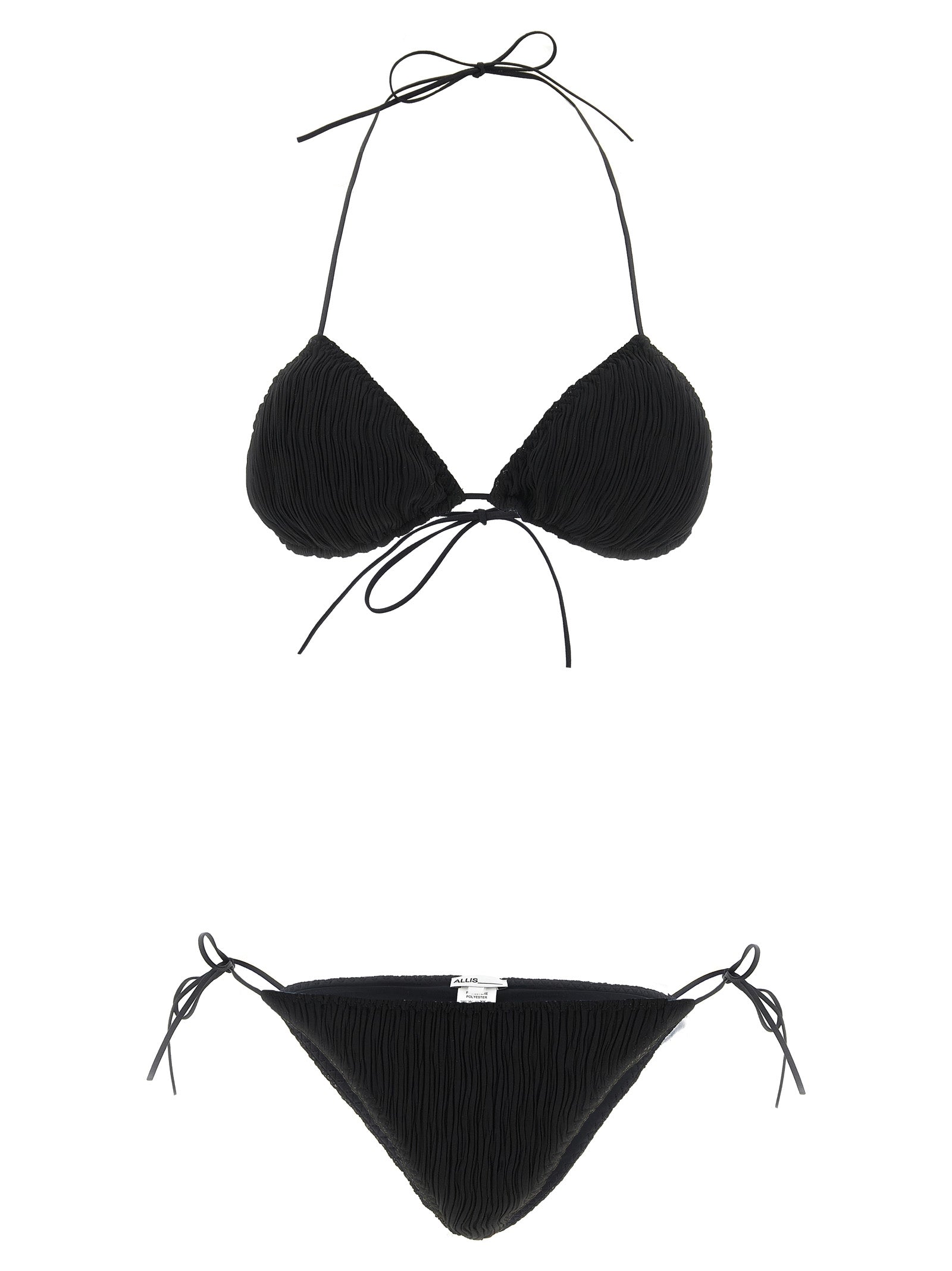 'Triangle Plisse' Bikini