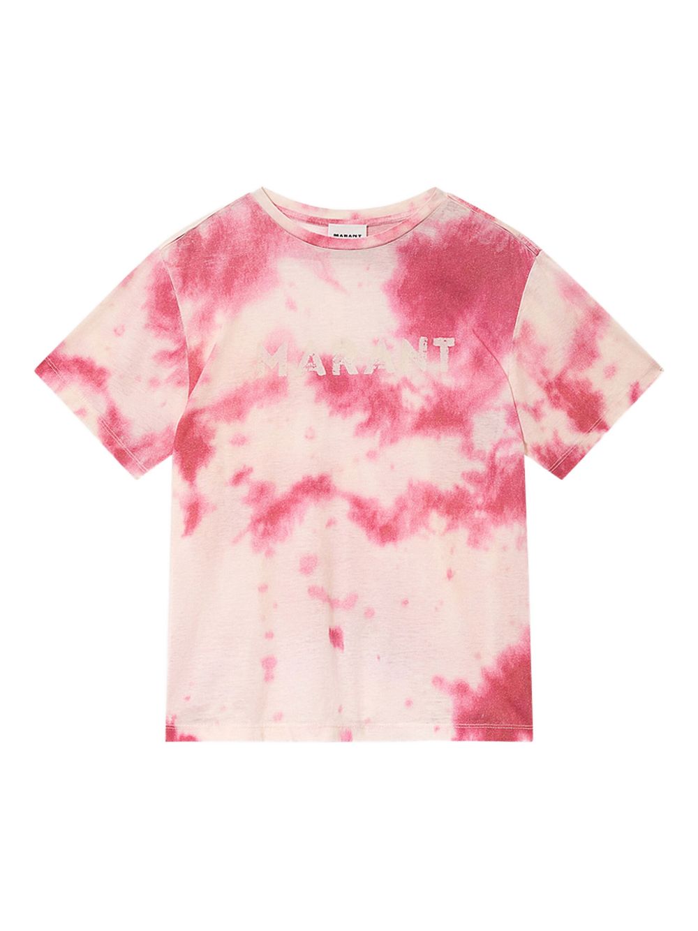 Isabel Marant Etoile Pink Zewel Ss T-Shirt Logo