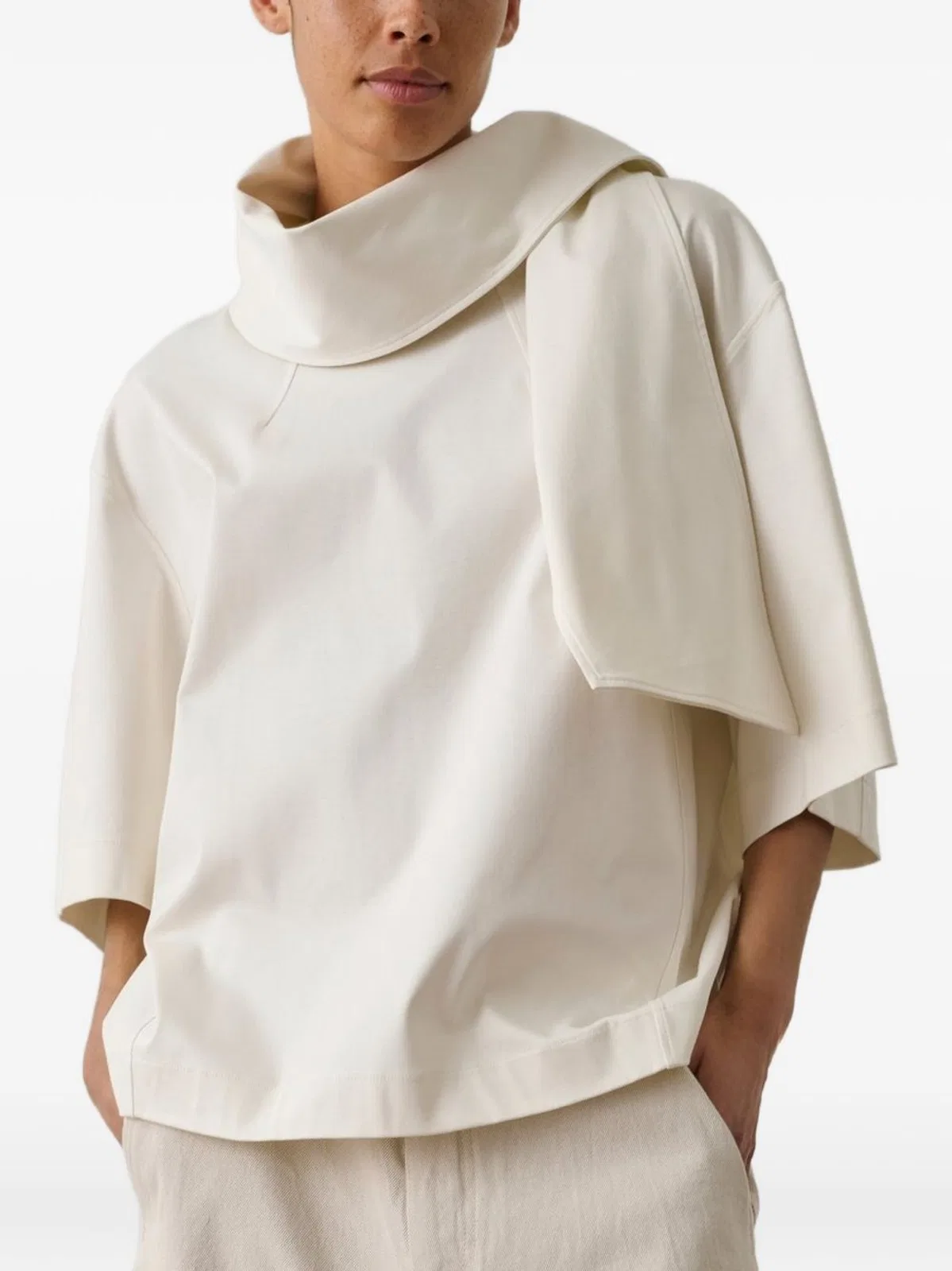 White Cotton Tee Shirt