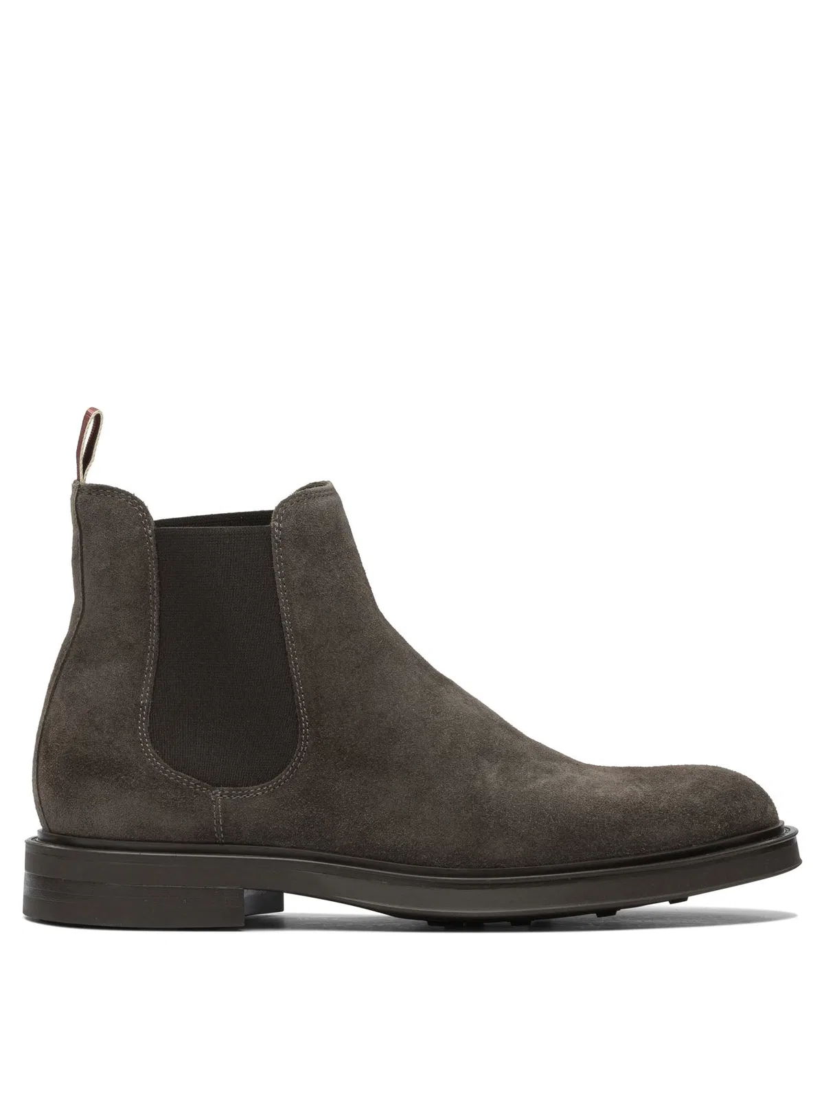 Grey Rubber Ankle Boots