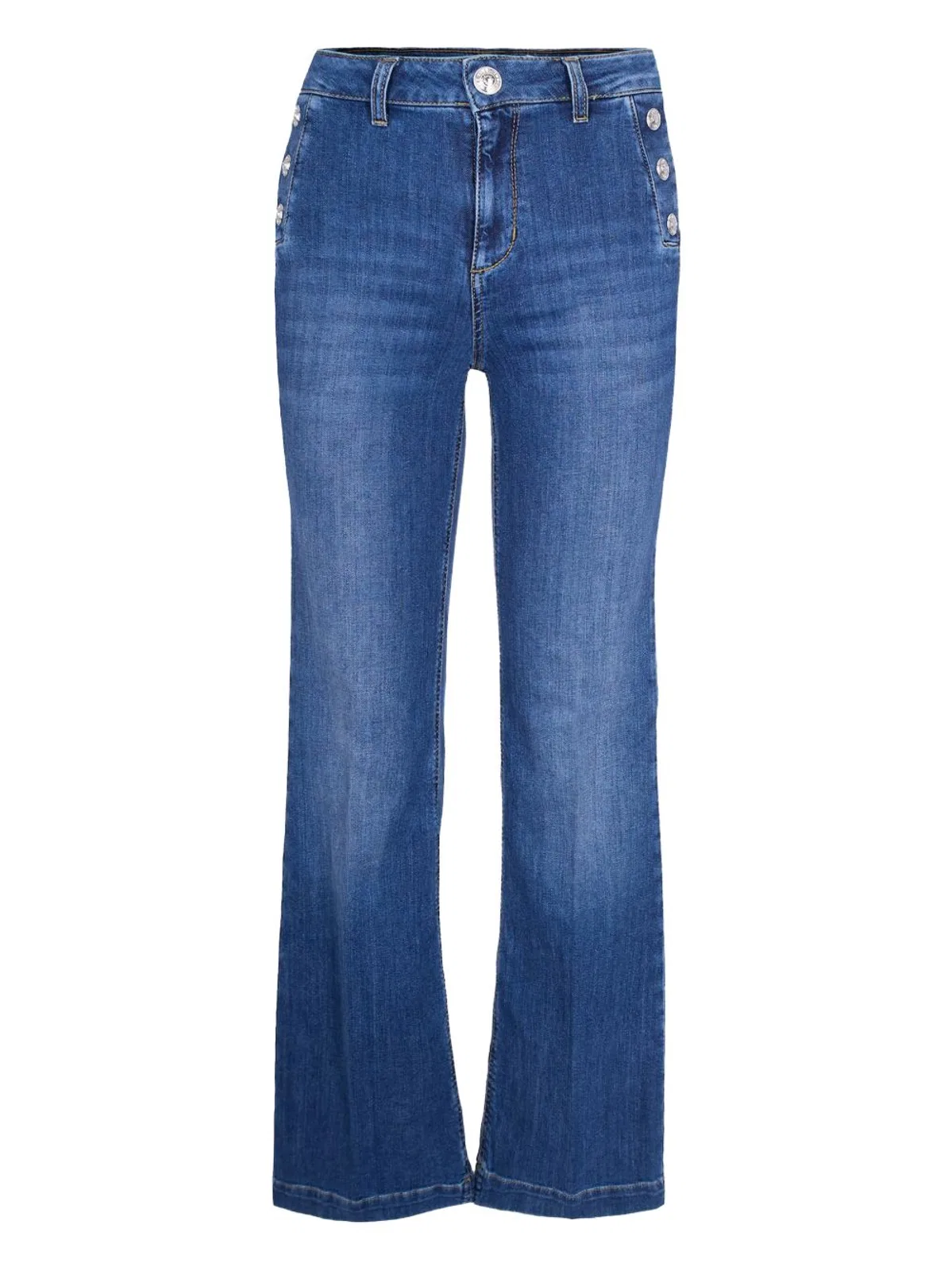 Wide Leg Denim Jeans